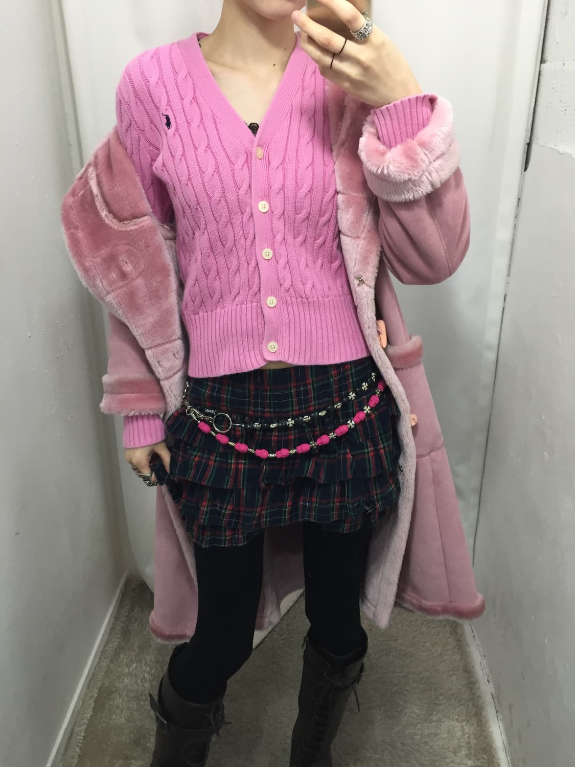 핑크 떡볶이 코디 👚 상품이미지3