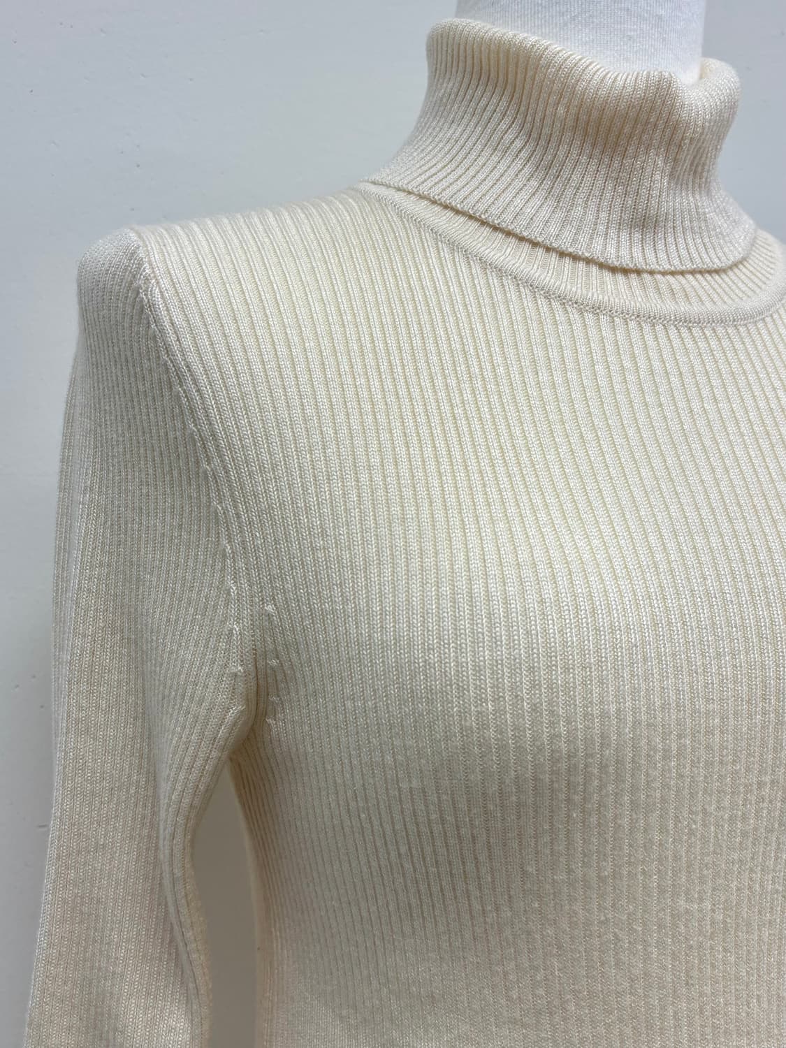 빈티지 아이보리 롱슬리브 이너 니트 상품이미지6