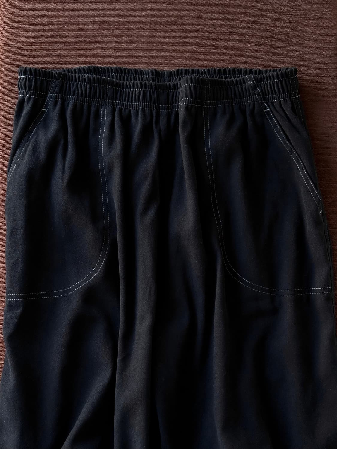 Fake suede fatigue design easy pants 상품이미지7