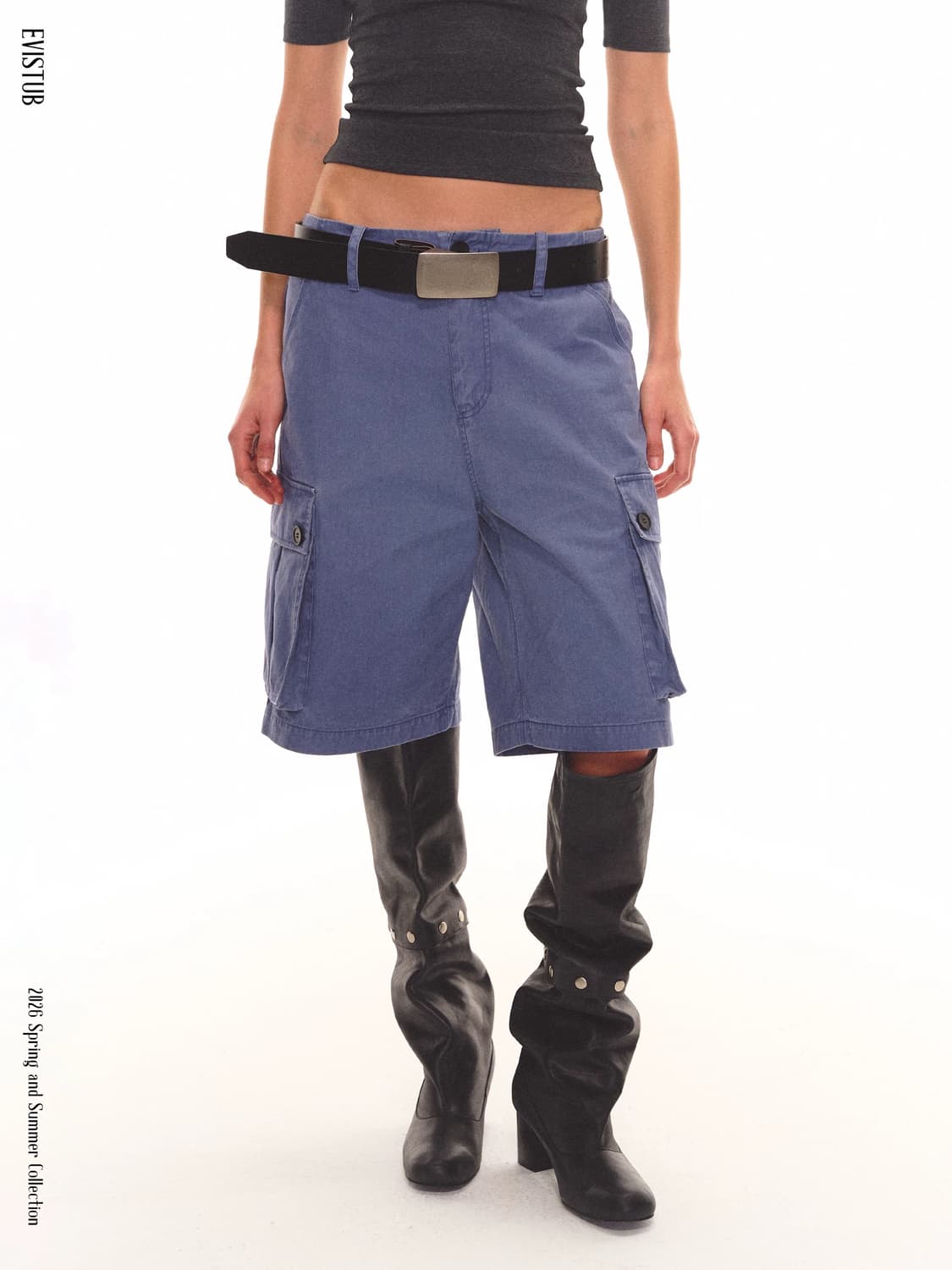 EVISTUB 카고 반바지 상품이미지3