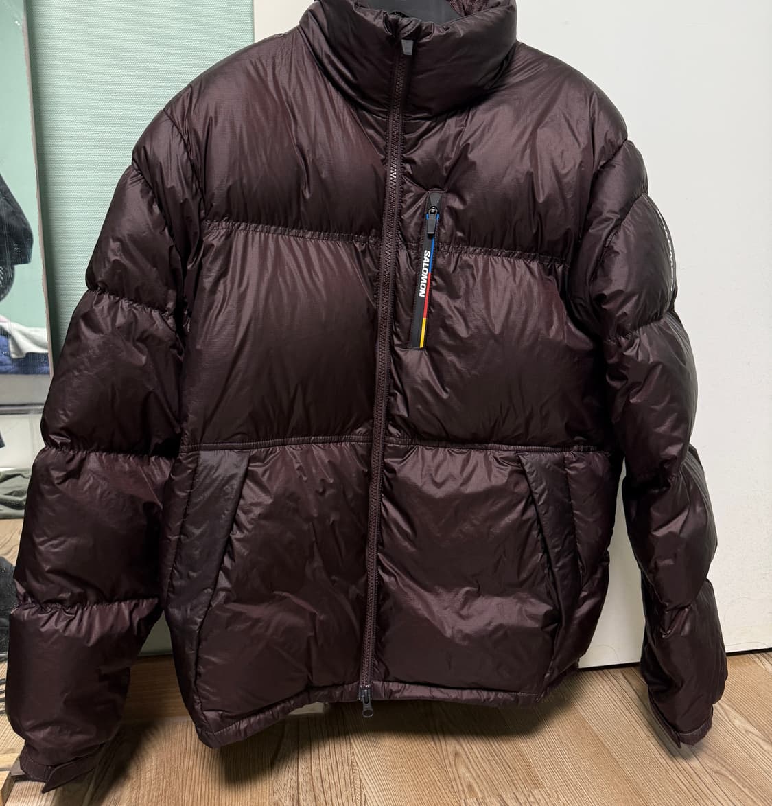 살로몬 컨투어 패딩 초코 남성 s 상품이미지2