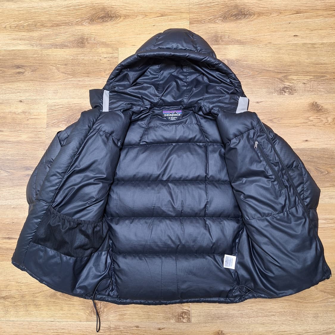 빈티지 파타고니아 피츠로이 다운후디 블랙 상품이미지4