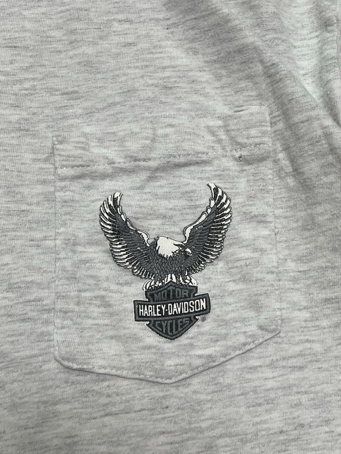 90s harley tee 이글 포켓 티 상품이미지4