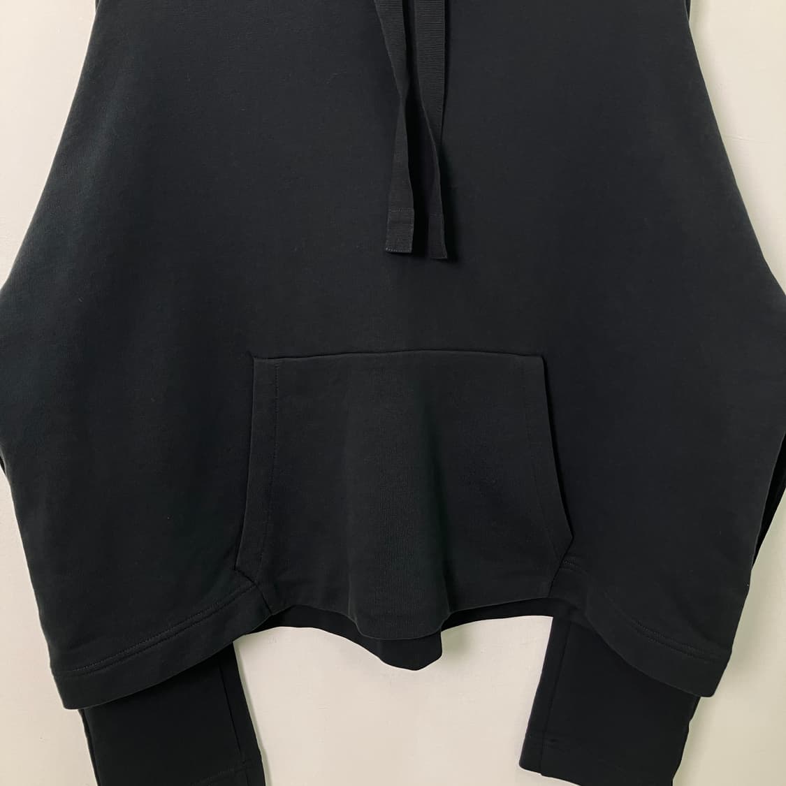 코스 블랙 크롭 코튼 스쿠바 후드티 S 상품이미지6