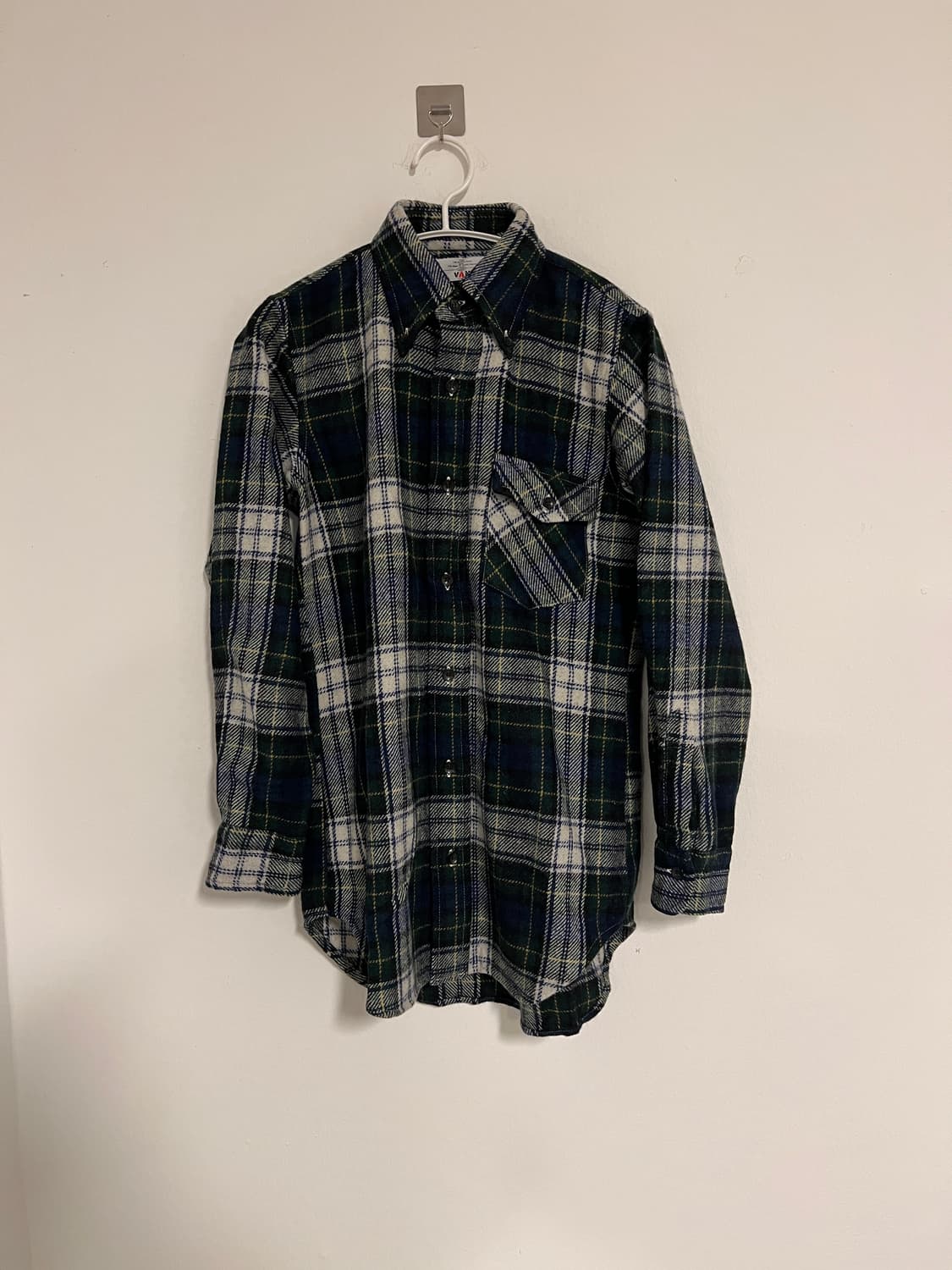 Van jac 클래식 타탄 체크 플란넬 셔츠 상품이미지1