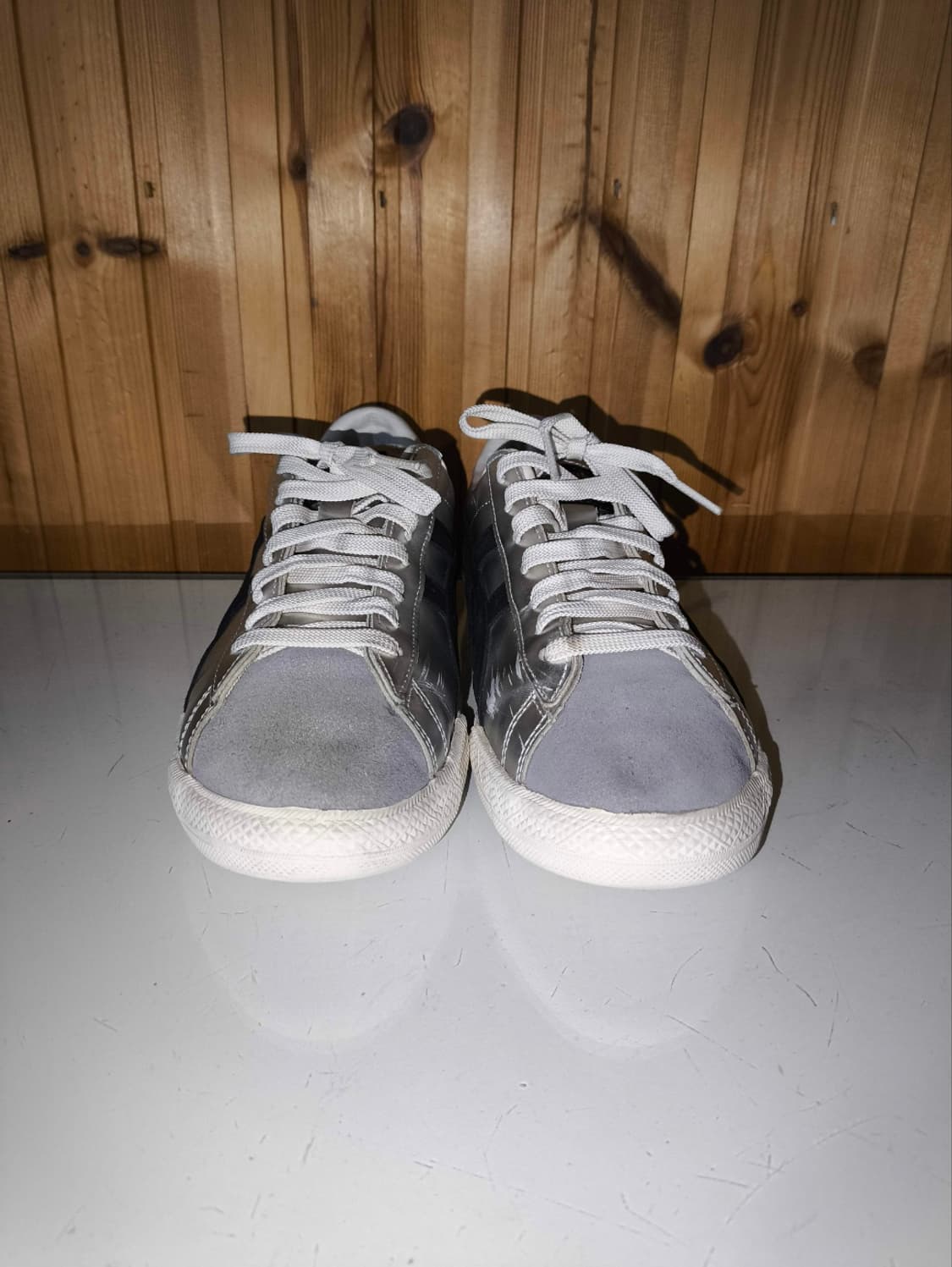 250mm 오니츠카타이거 파브레 실버 스니커즈 상품이미지3