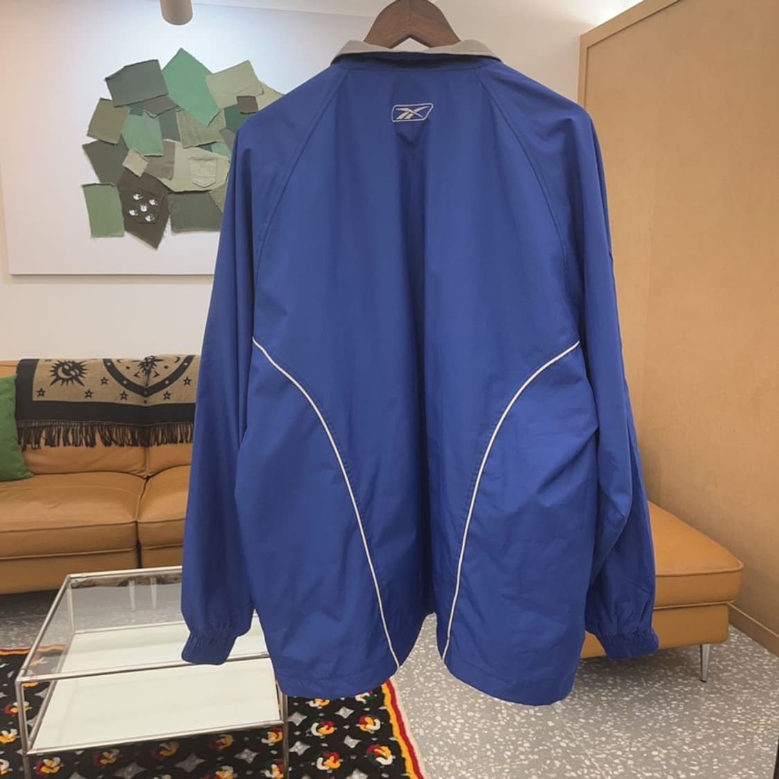 리복 올드스쿨 오버핏 바람막이 자켓 110 C06963 상품이미지4