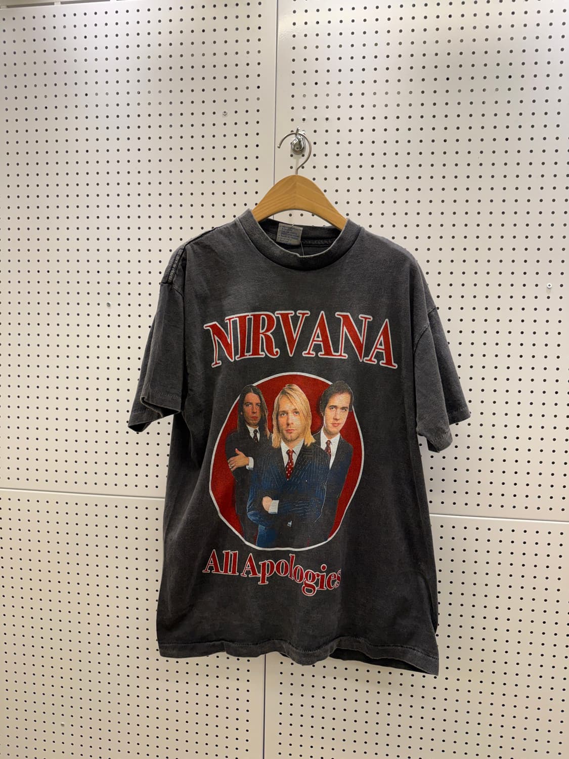 빈티지 너바나 밴드 앨범 그래픽 티셔츠 U1197 상품이미지2