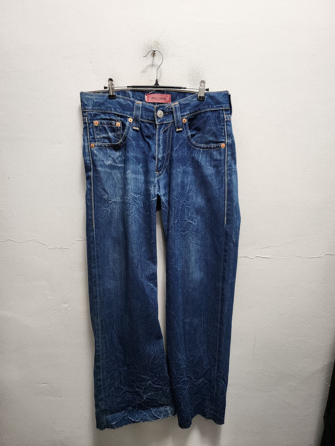 리바이스 TYPE1 리얼루즈핏 컷팅진 상품이미지2