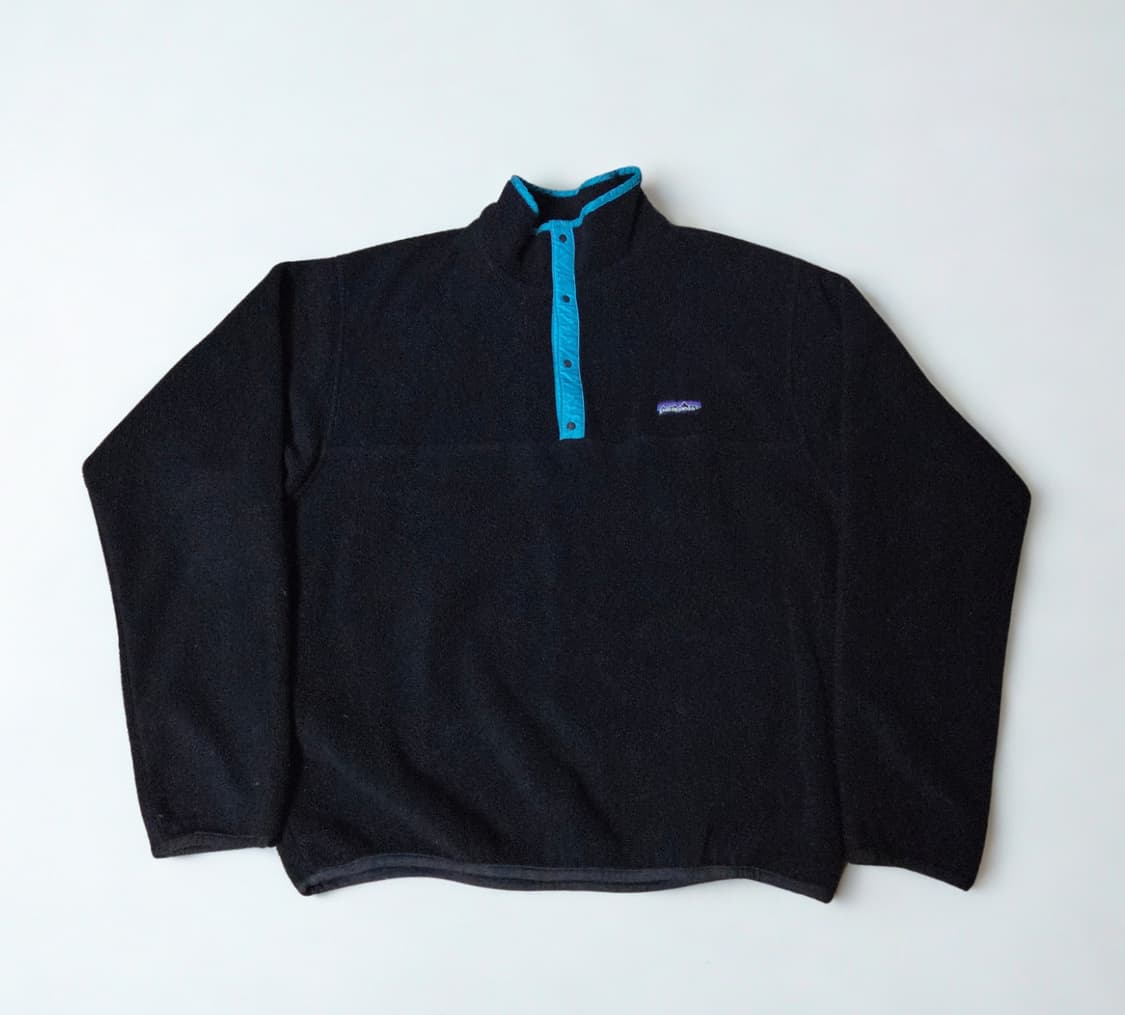 (L)파타고니아 90s~ 신칠라 vtg블랙 컬러 플리스 후리스 상품이미지1