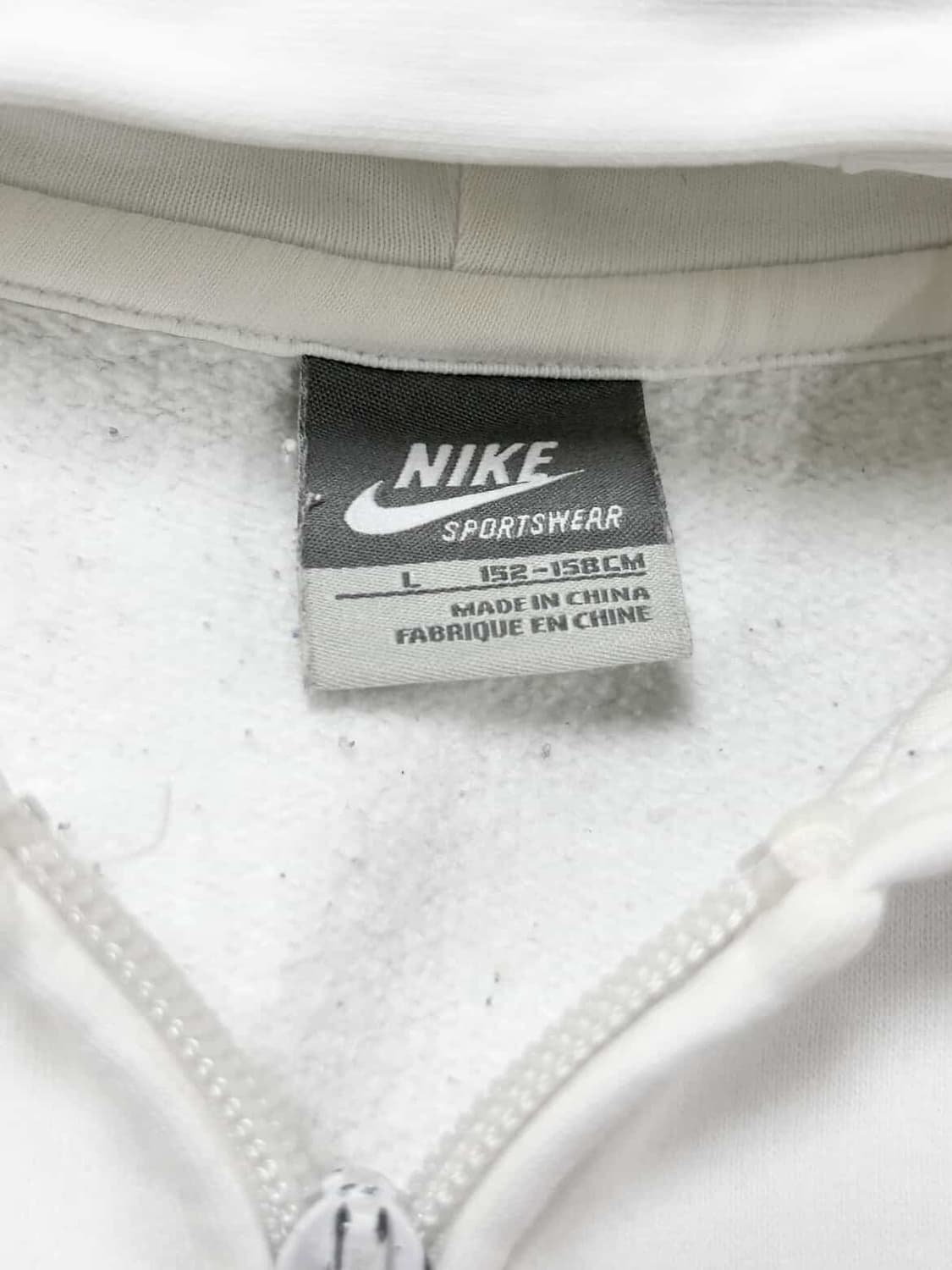 나이키 핑크로고 화이트 후드집업 상품이미지7