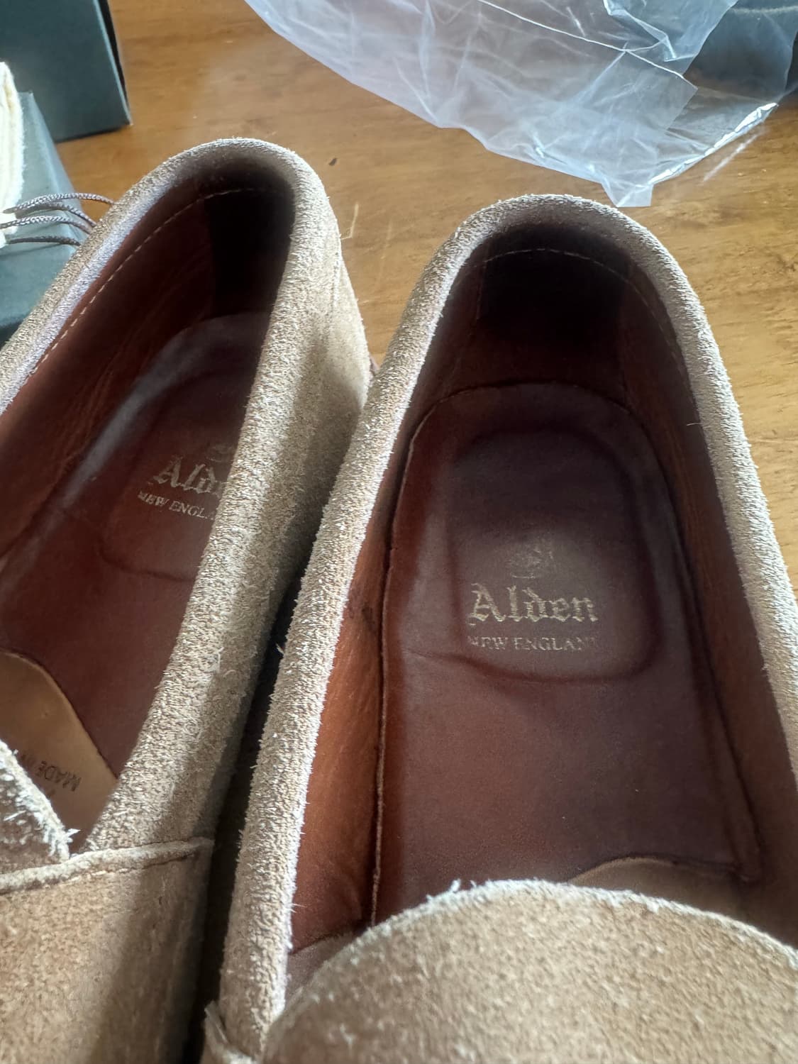 알든 스웨이드 로퍼 6244F 베이지 색상 265mm 상품이미지4