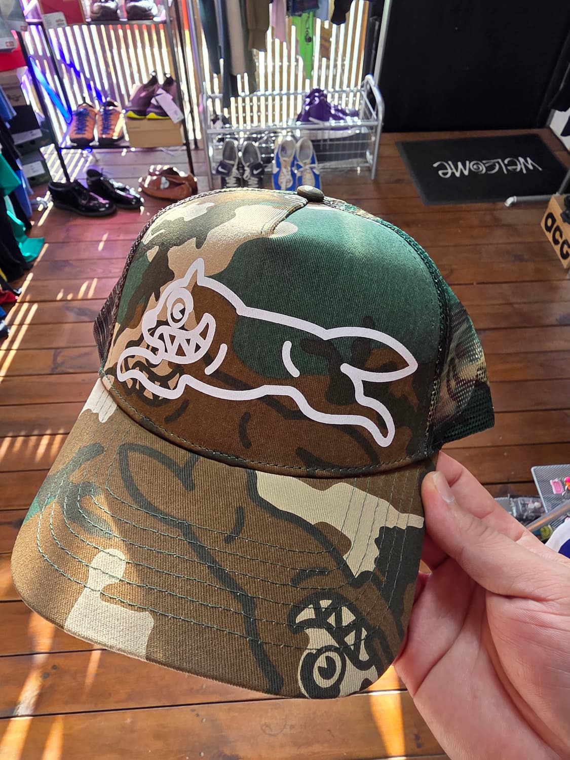 Bbc 카모 트러커캡 상품이미지1