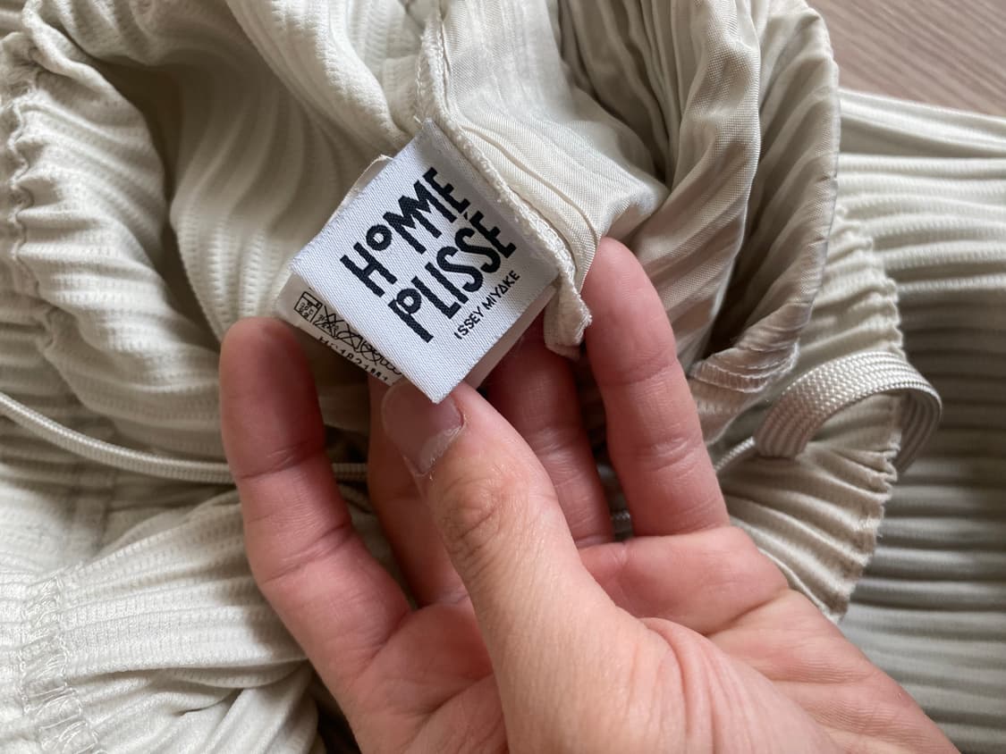 옴므플리세 아이보리 셋업 애 상품이미지8