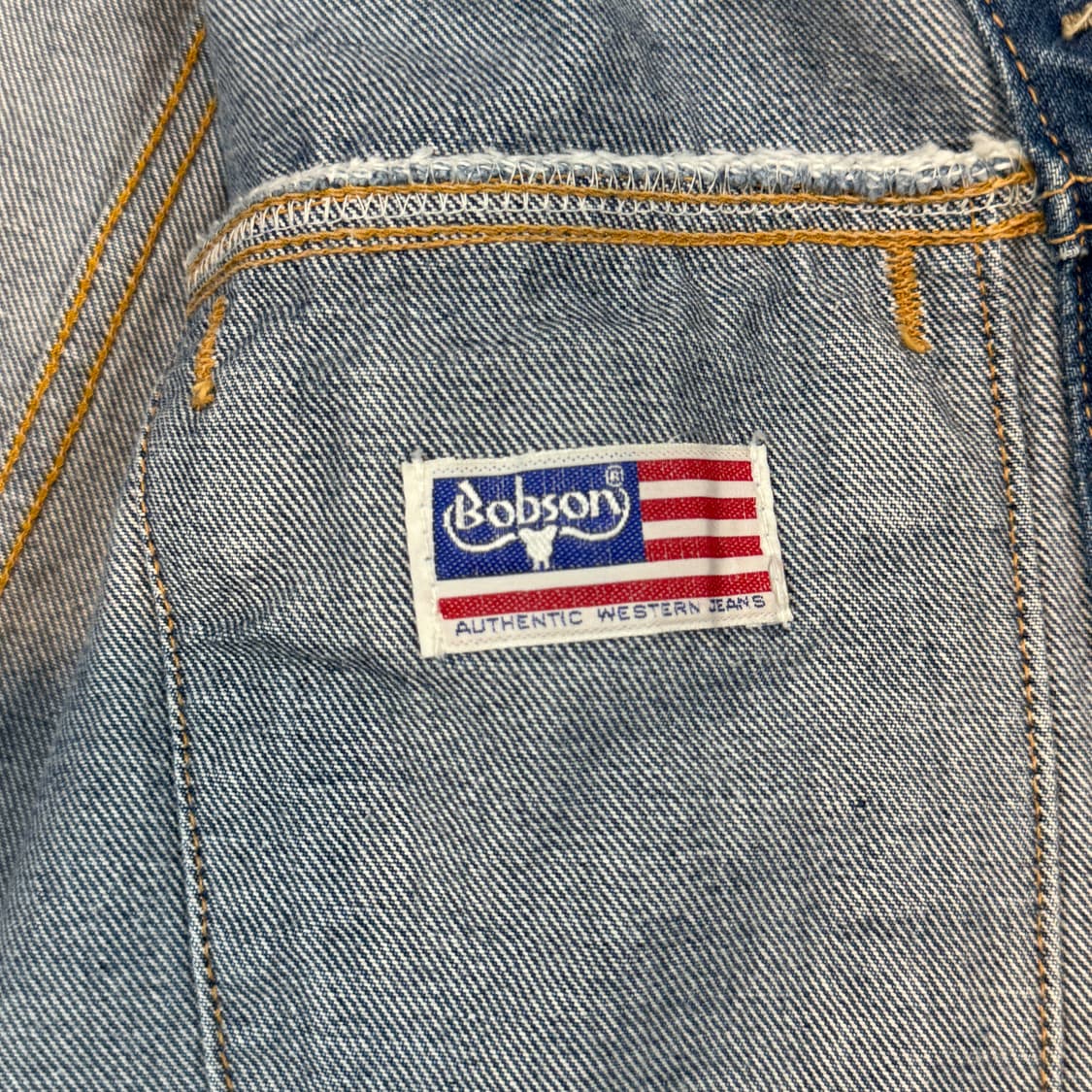 40) BOBSON 밥슨 빈티지 트러커 데님 자켓 상품이미지9