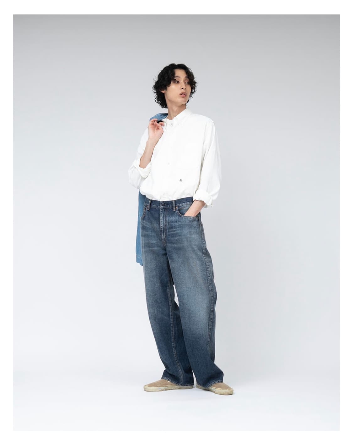 나나미카 셀비지 데님 25ss 30사이즈 상품이미지2