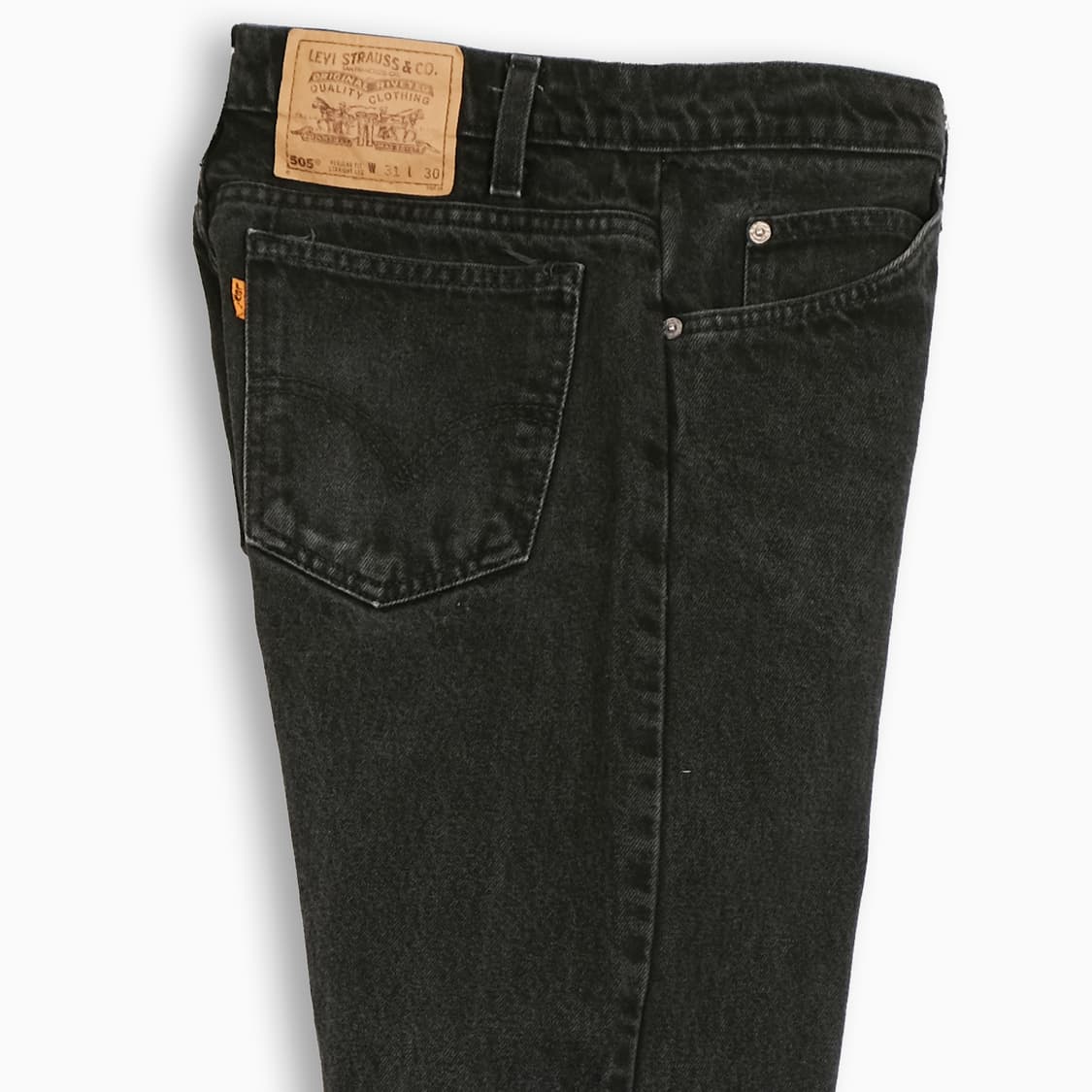 리바이스 505 오렌지탭 흑청 블랙진 90s 29인치 OR5053139 상품이미지5