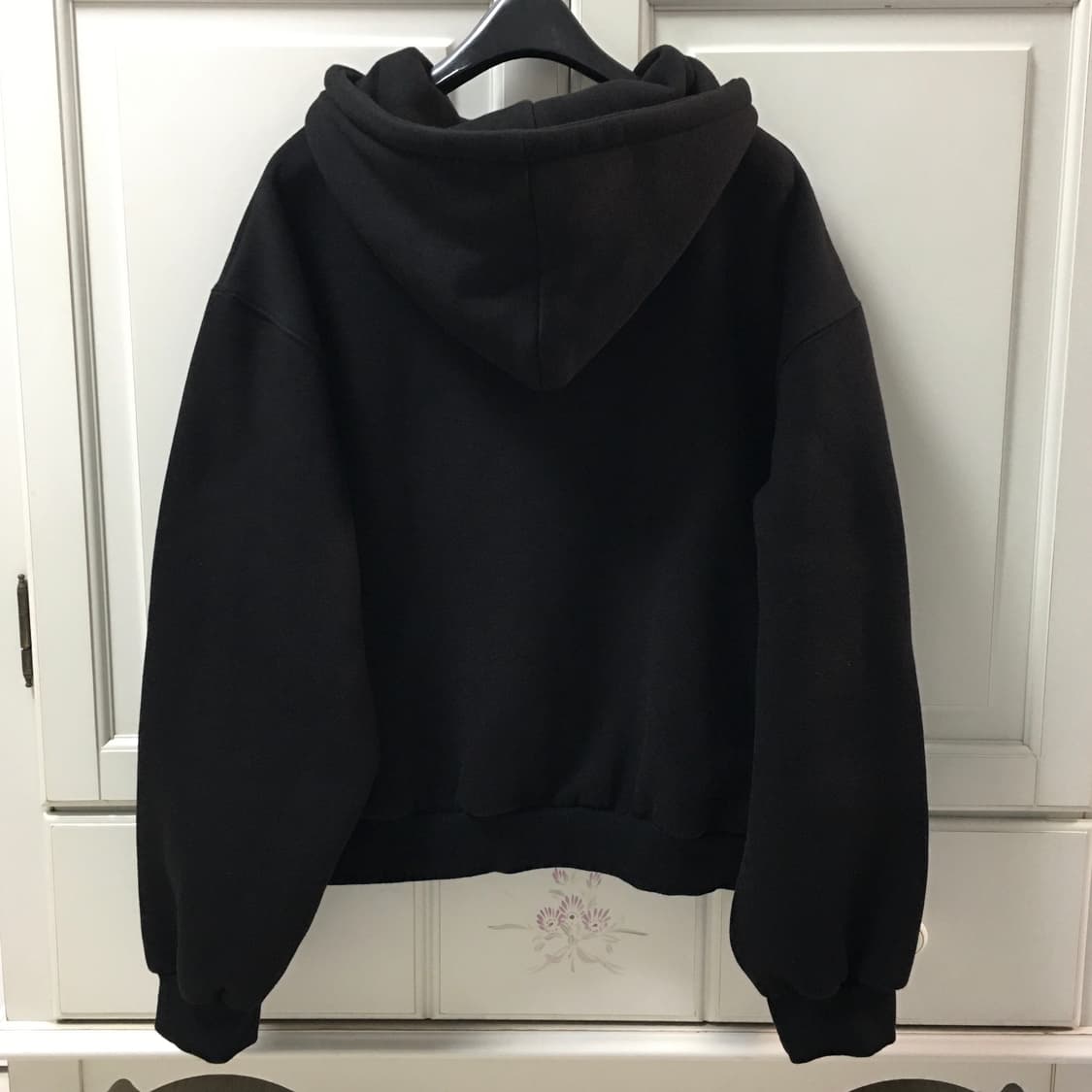 쓰리타임즈 스머프 후드집업 블랙 S 상품이미지3