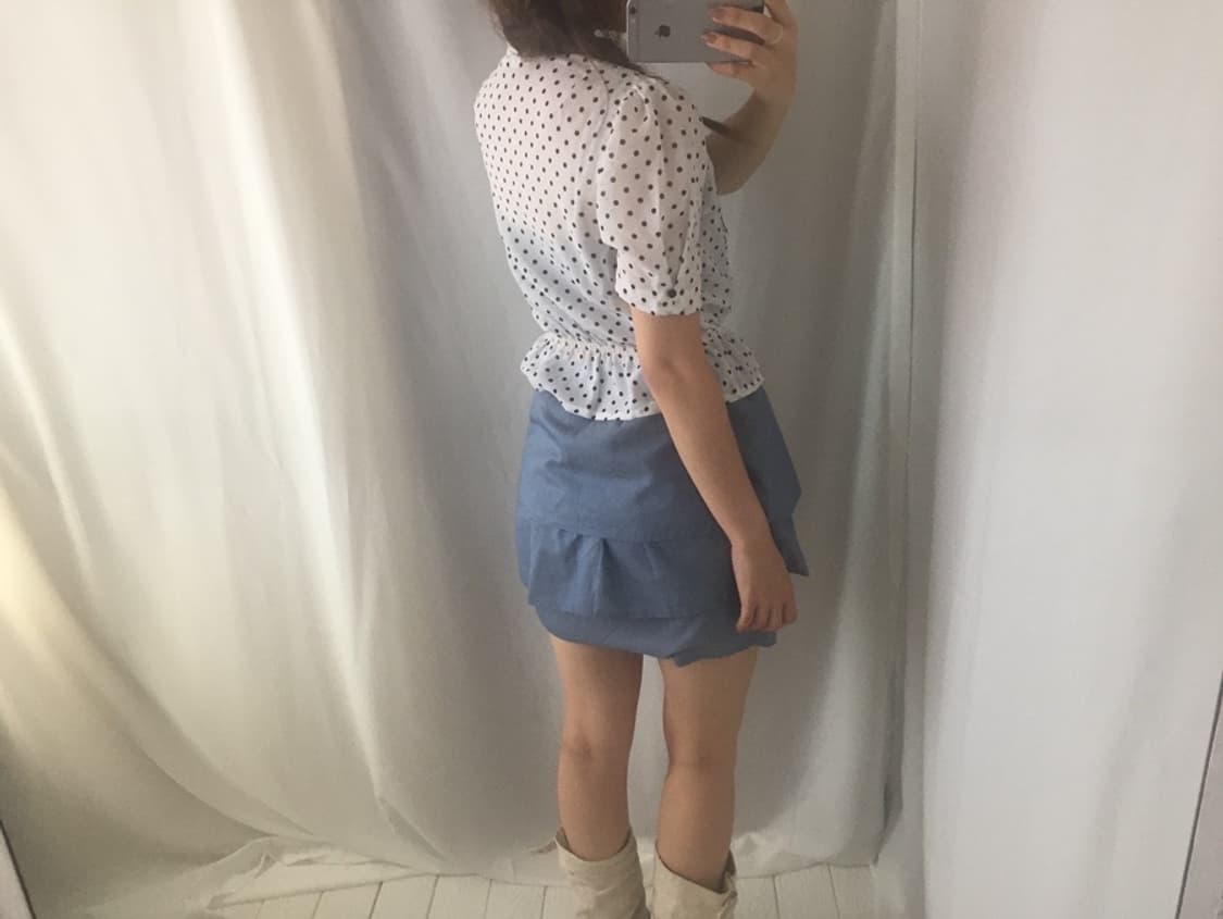 735. kisses dots blouse  상품이미지5