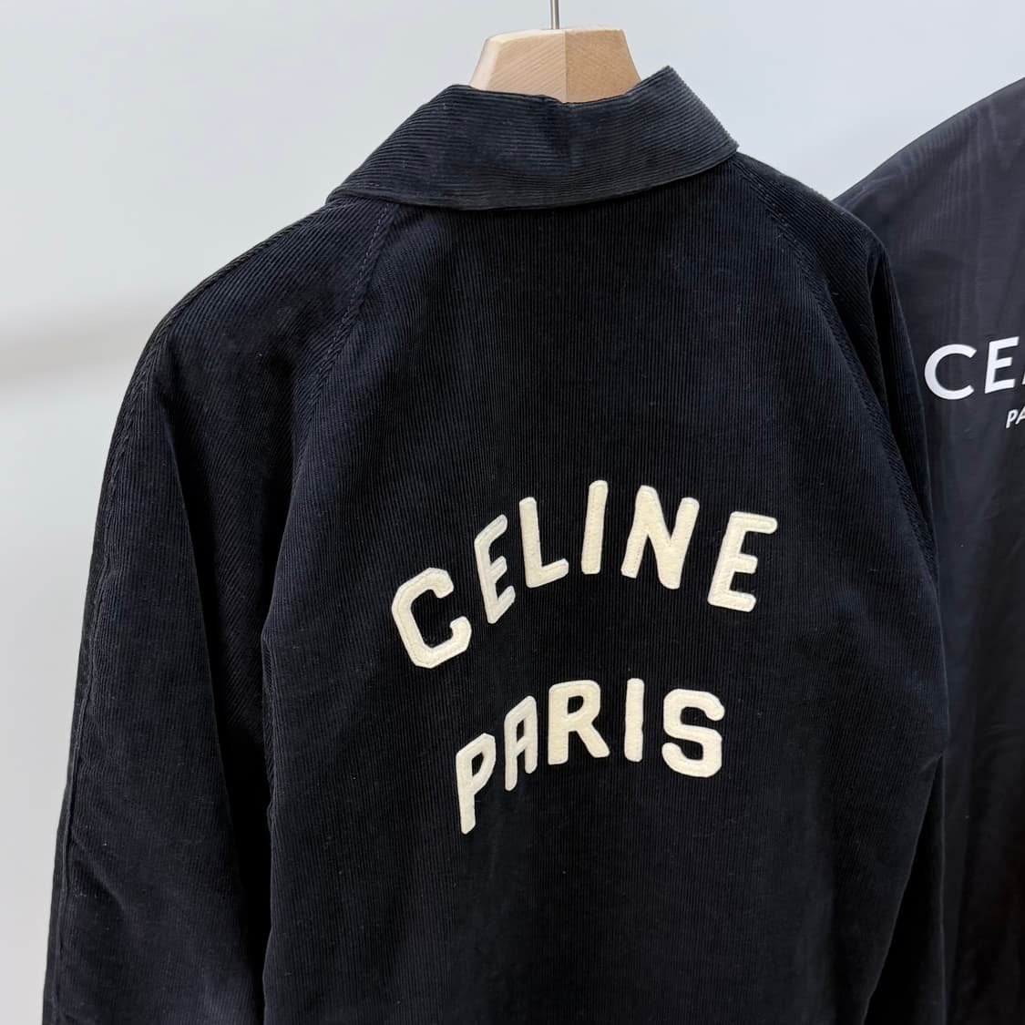 [S+급/L] 셀린느 파리 패치 코듀로이 패디드 자켓 풀구성 상품이미지6