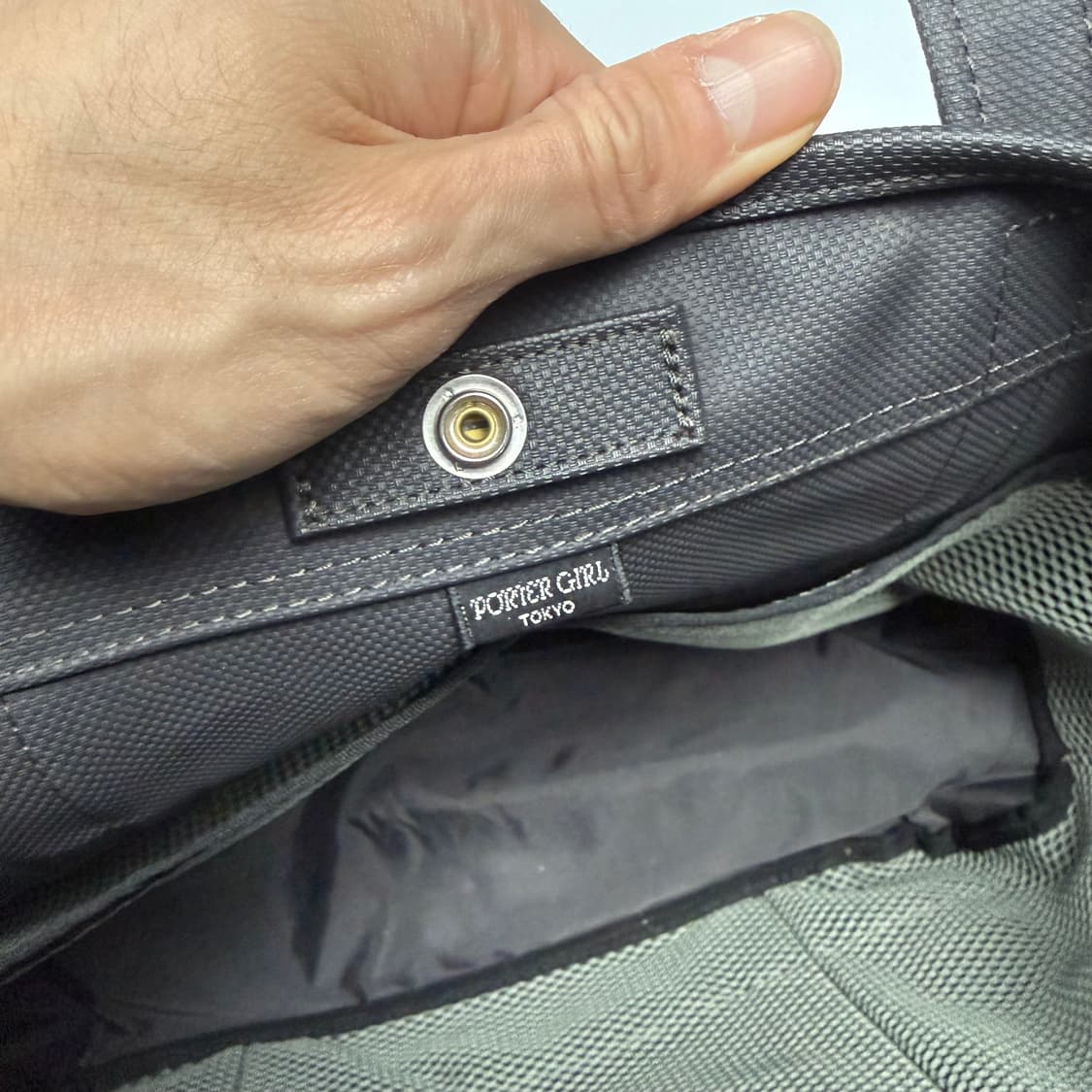 요시다포터 걸 토트백 블랙 M 상품이미지7