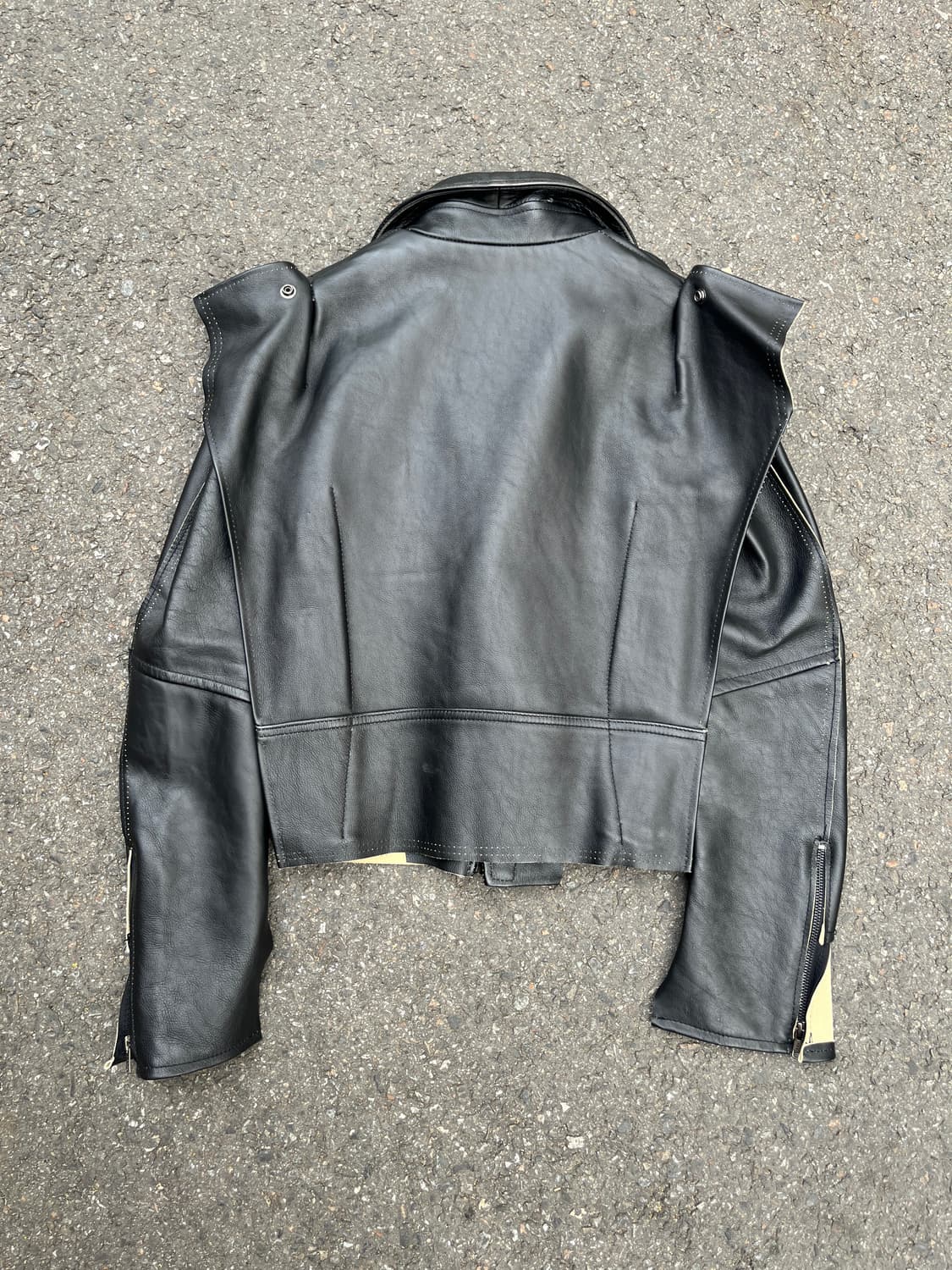 2014 메종 마르지엘라 x H&M 레더 자켓 상품이미지7