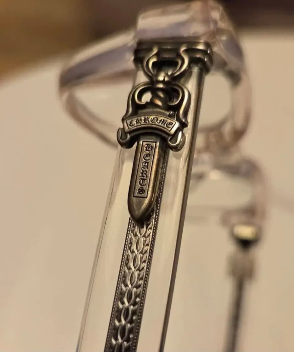 [정품] 크롬하츠 재팬 클리어 솔 대거 실버 안경 상품이미지2