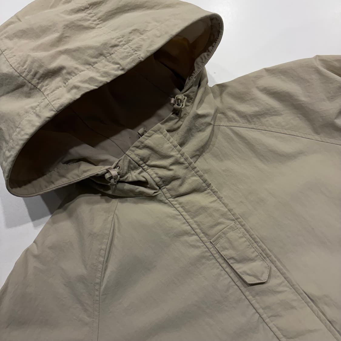 [85] 스노우피크 후드 바람막이 자켓 베이지 D208 상품이미지3
