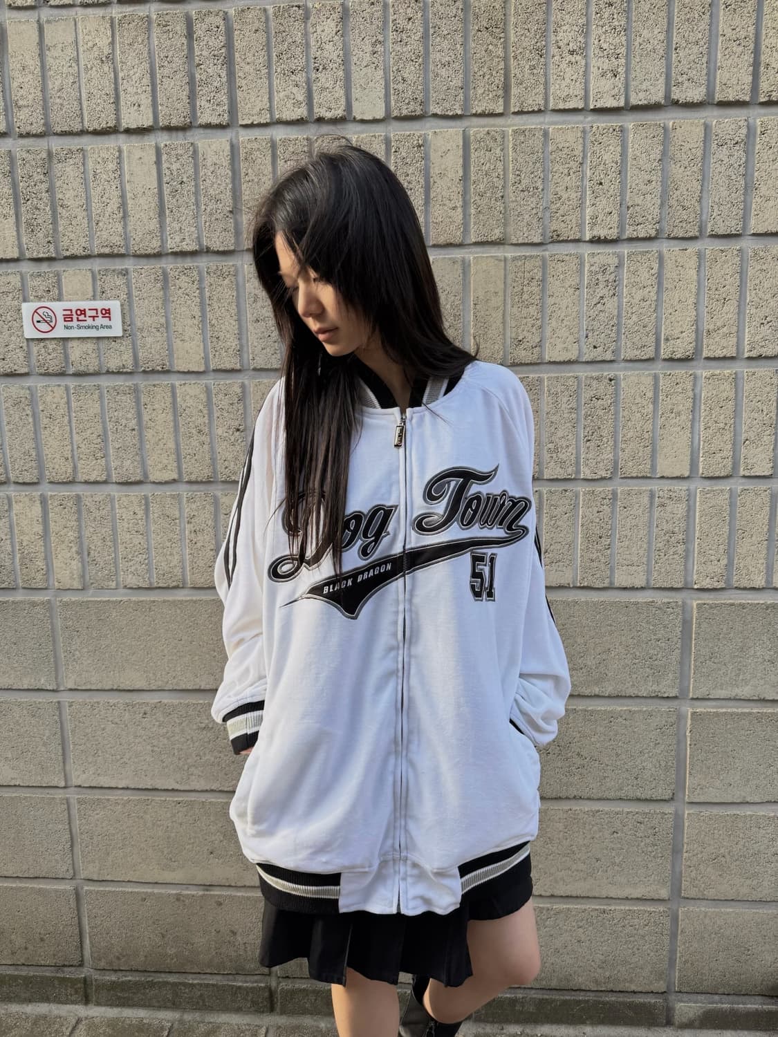 도그타운 코튼 로고 바시티 상품이미지3