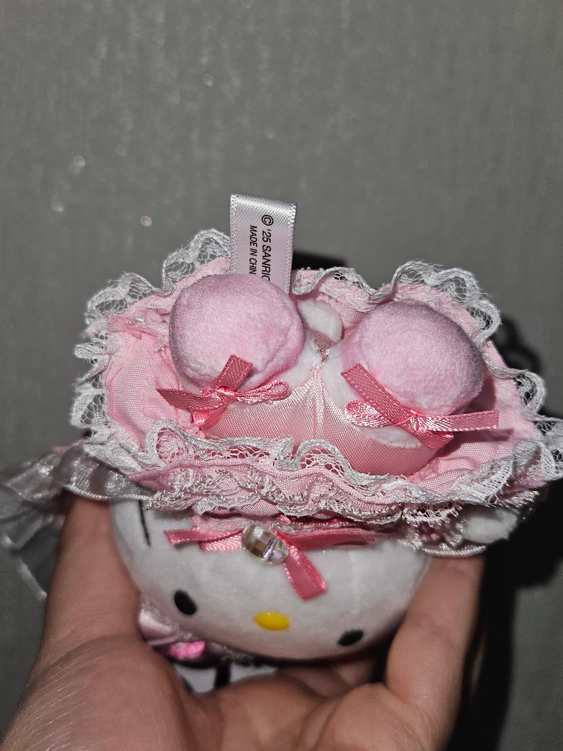 산리오 헬로키티 마스코트 로리타 핑크 키링 상품이미지5