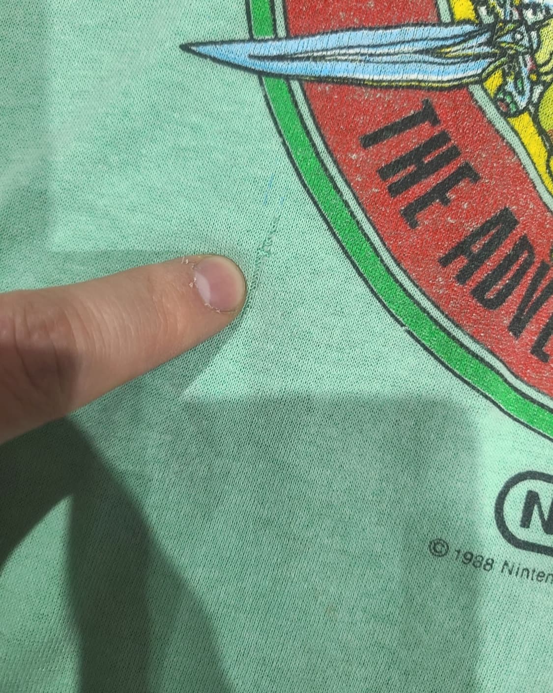 1988 닌텐도 ZELDA II 빈티지티셔츠 상품이미지6