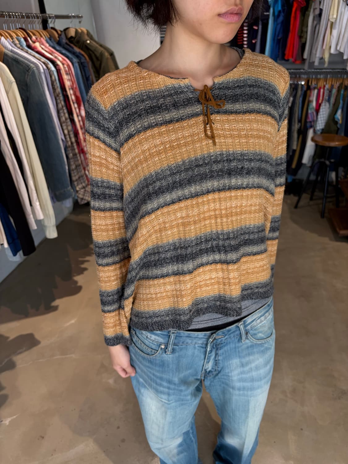 Ralph Lauren 스트라이프 니트 S 상품이미지2