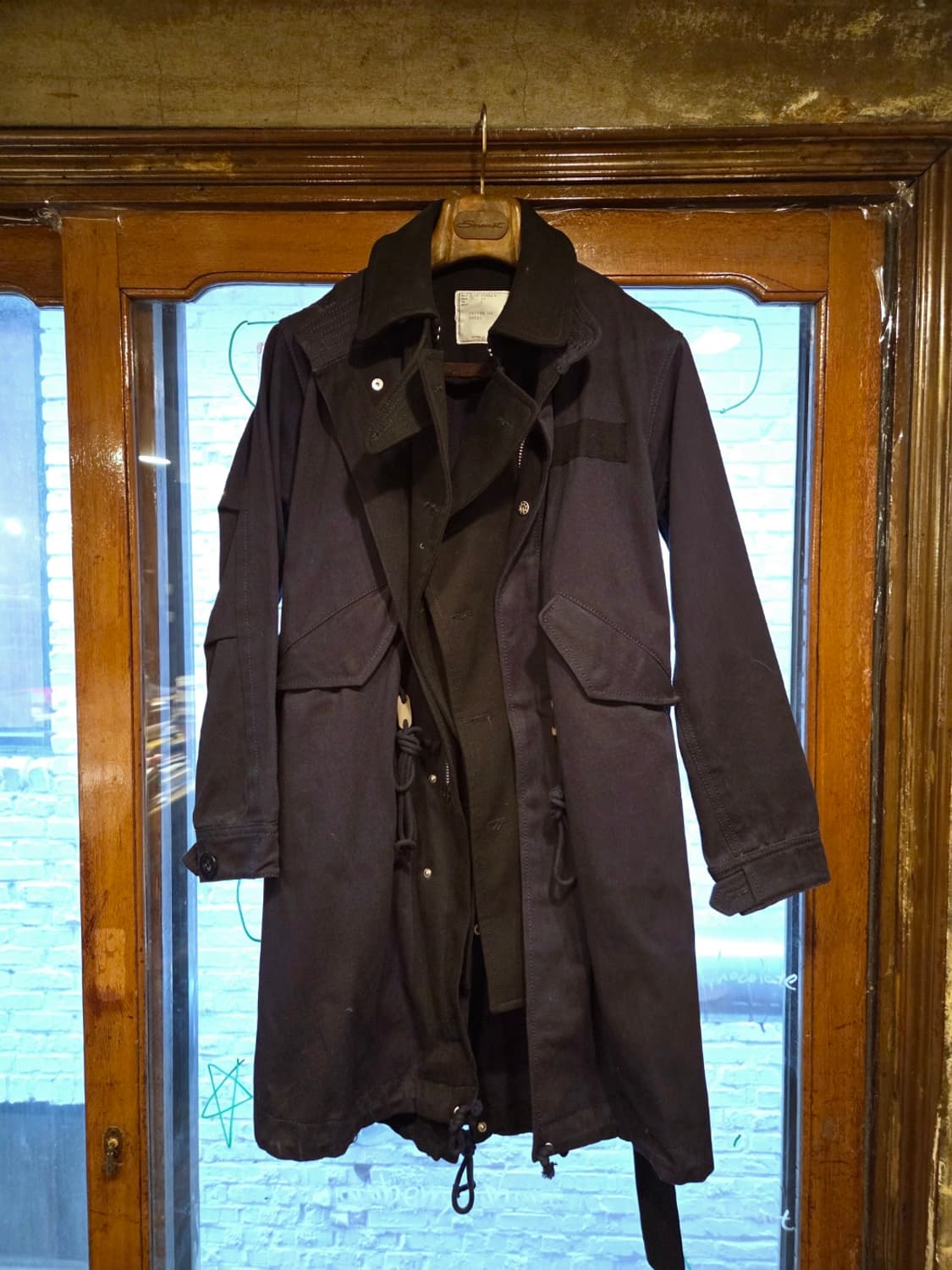 사카이 아방가르드 트렌치코트 상품이미지10