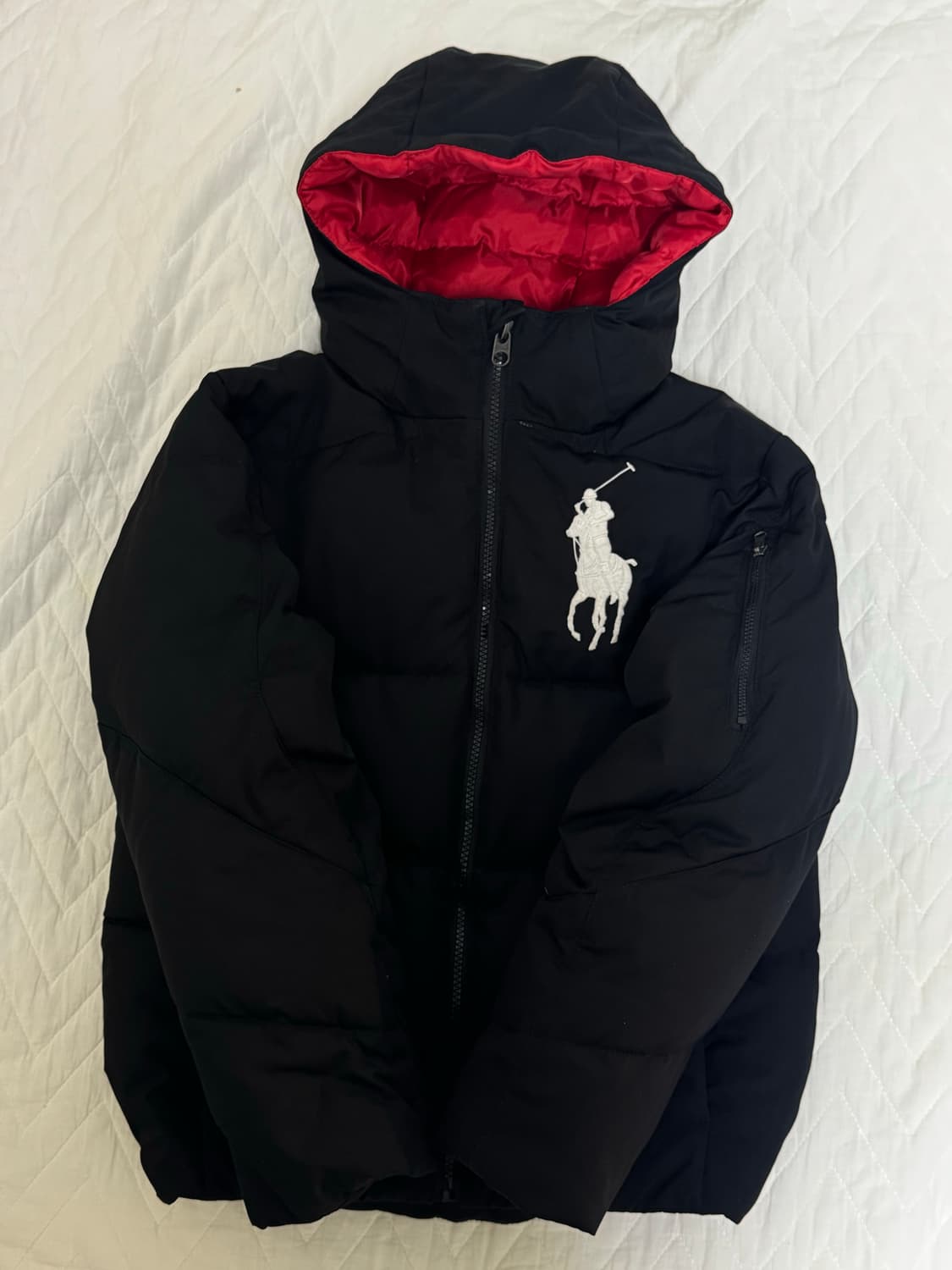 폴로 빅포니 패딩 블랙 상품이미지1