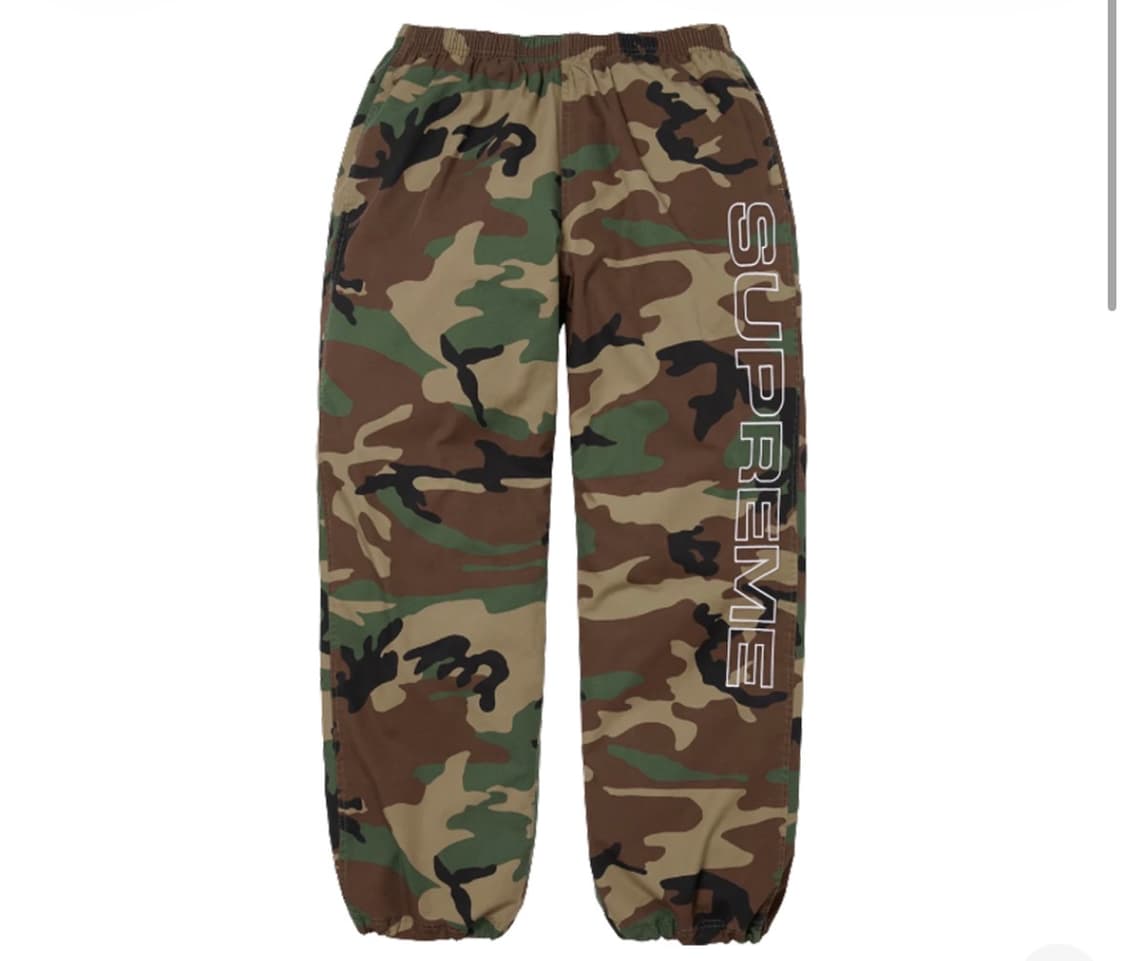 슈프림 스펠아웃 자수 립스탑 트랙 팬츠 우드랜드 카모 - 25FW M 상품이미지2