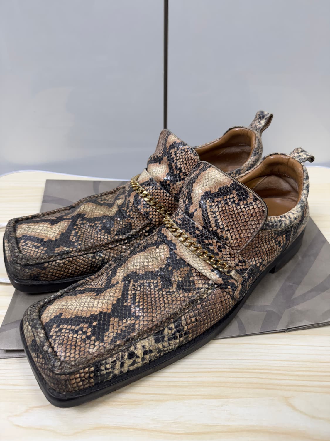 마틴로즈 파이톤 로퍼 42 사이즈 상품이미지2