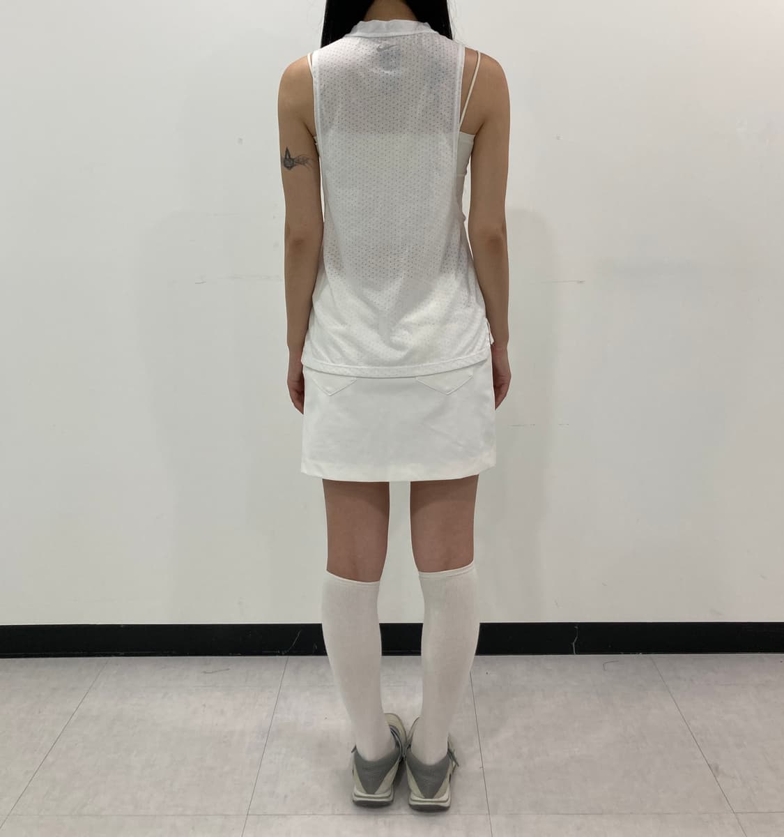 Stitch white mini sk 상품이미지2