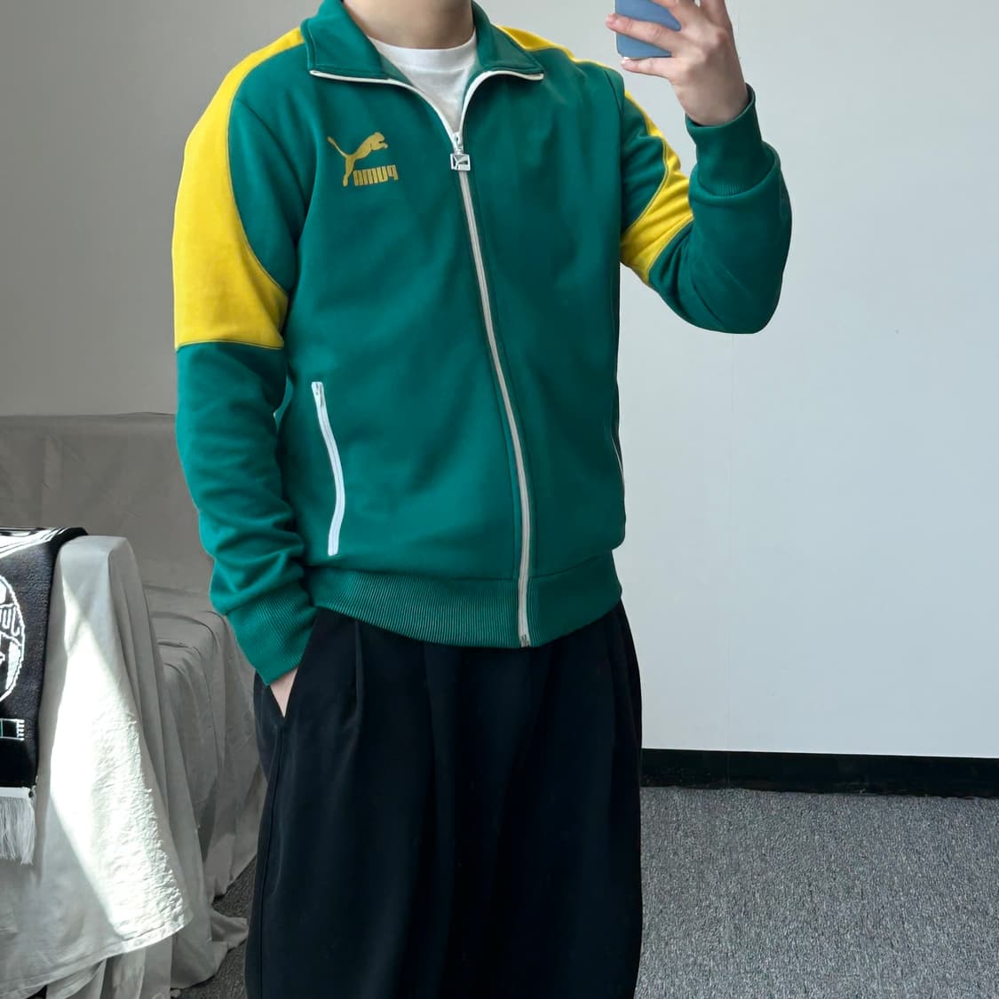 퓨마 그린 킹스톤 트랙탑 져지 상품이미지3