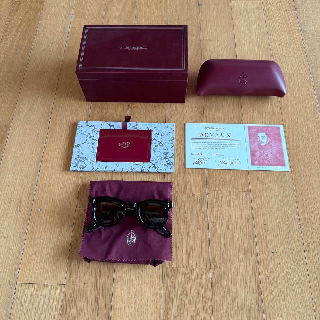 자크마리마지 드보 DEVAUX 선글라스 블랙 상품이미지2