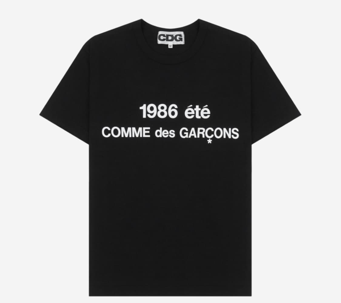 꼼데 1986 반팔 상품이미지1