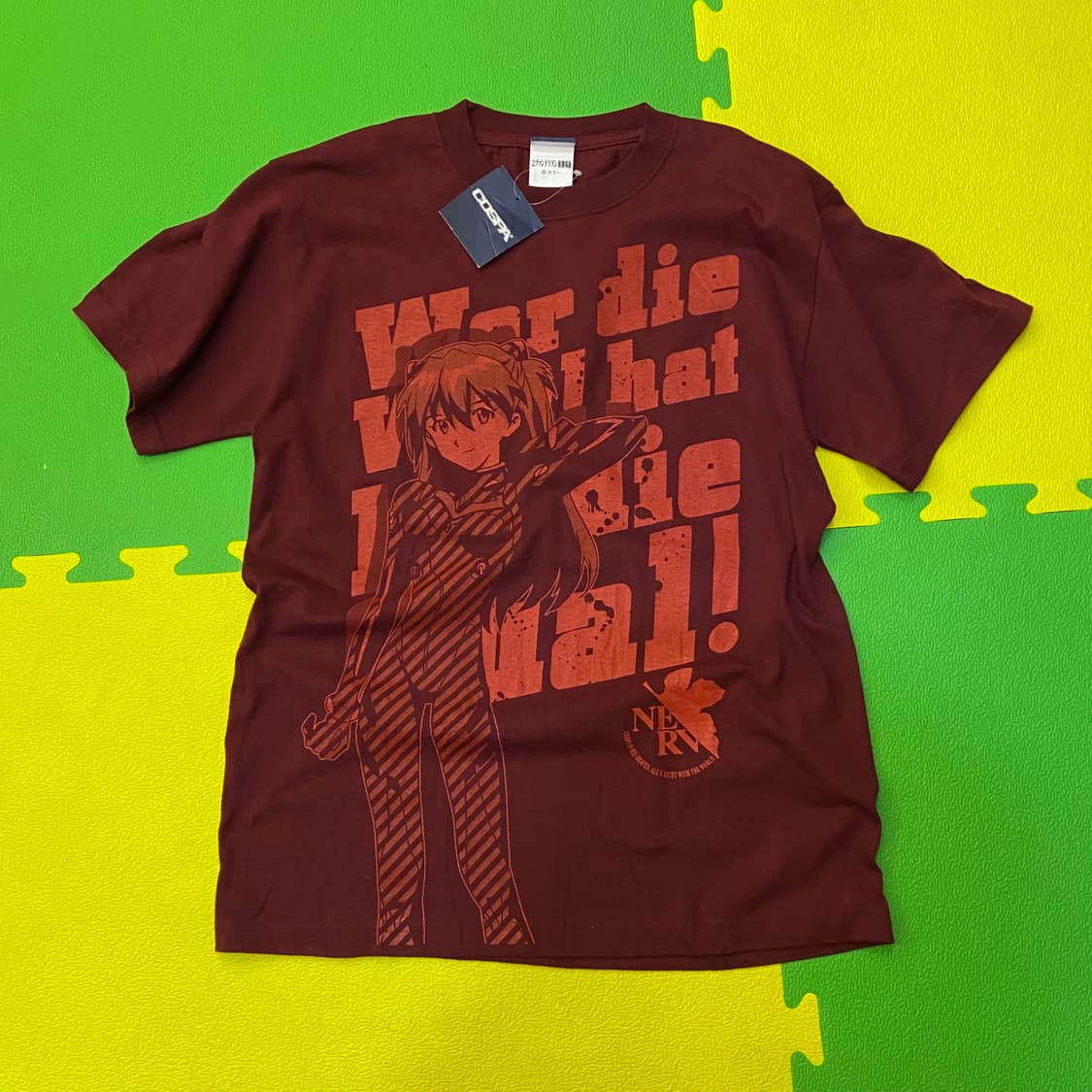 코스파 X 에반게리온 반팔 프린팅 티셔츠 상품이미지1