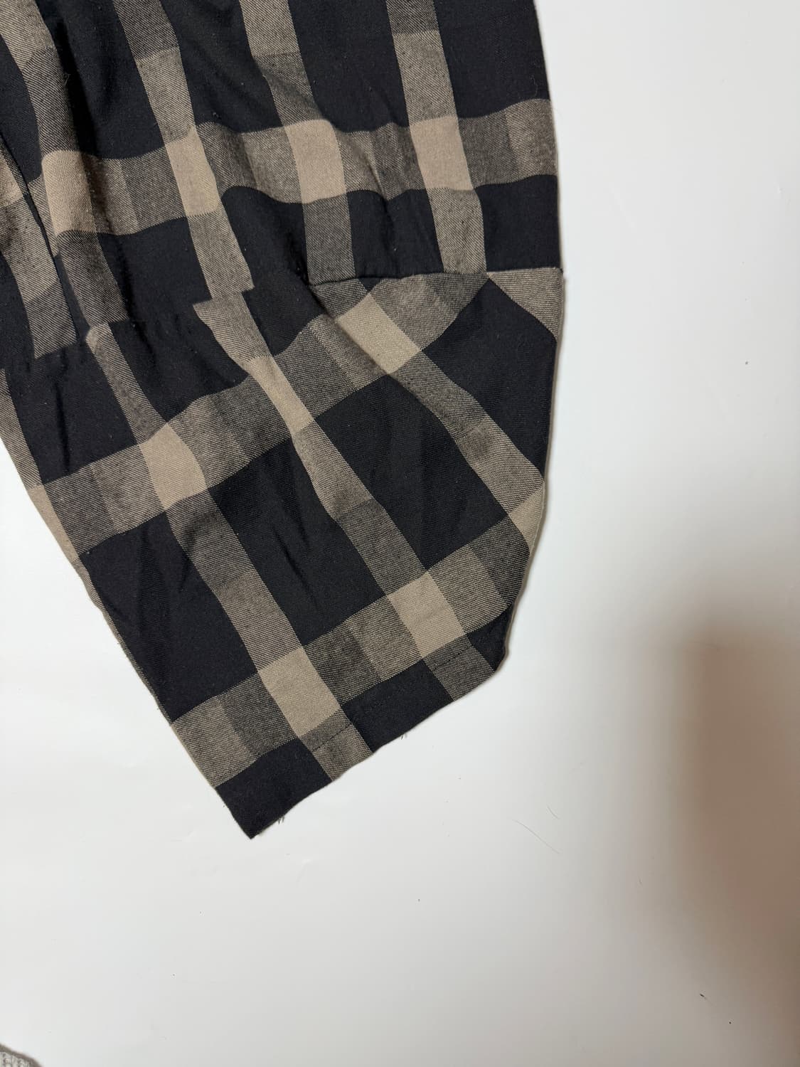 JPN 바이어스 체크 밴딩 사루엘 팬츠 상품이미지6