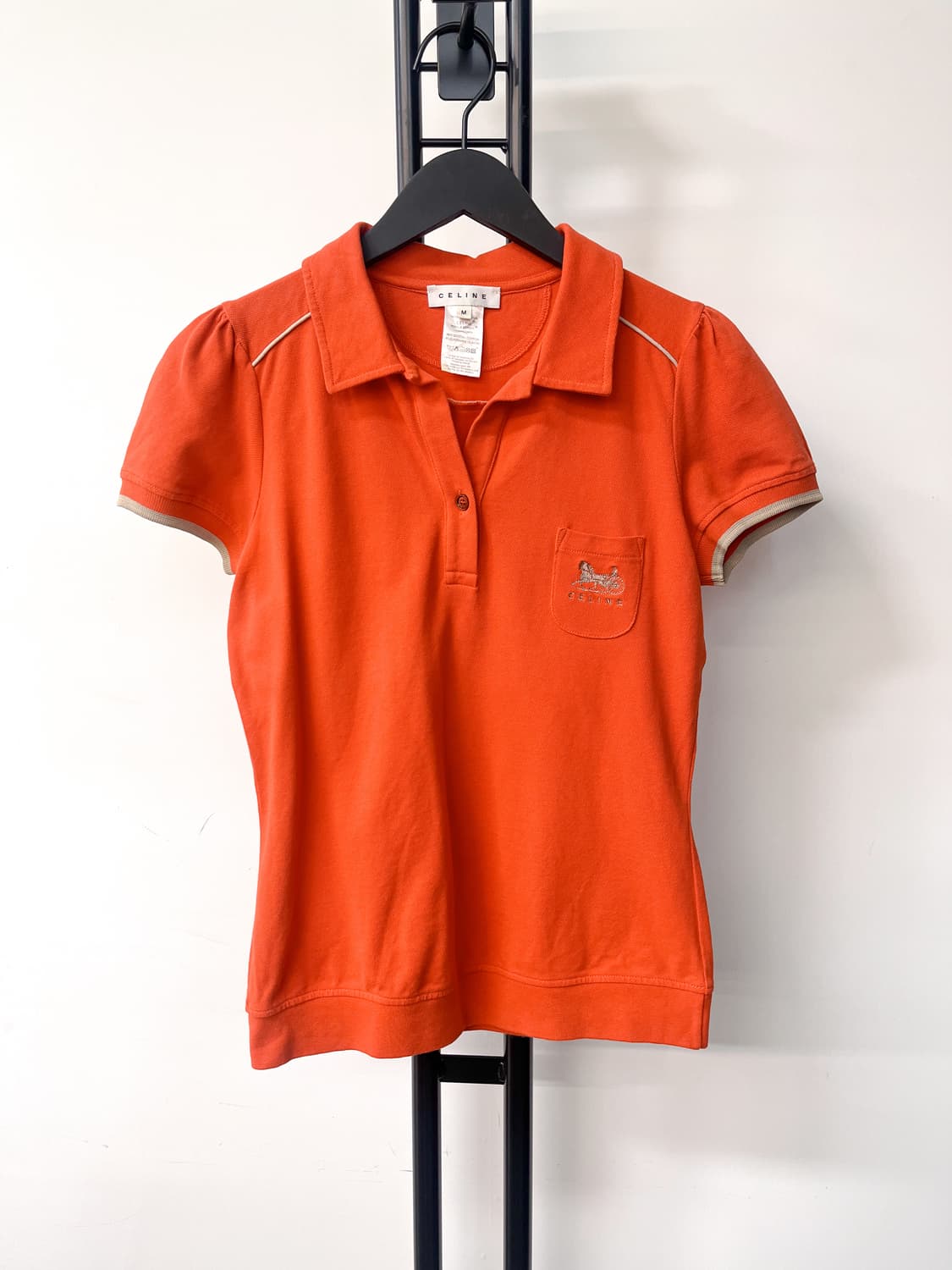 셀린느 캐리지 로고 PK 셔츠 상품이미지1