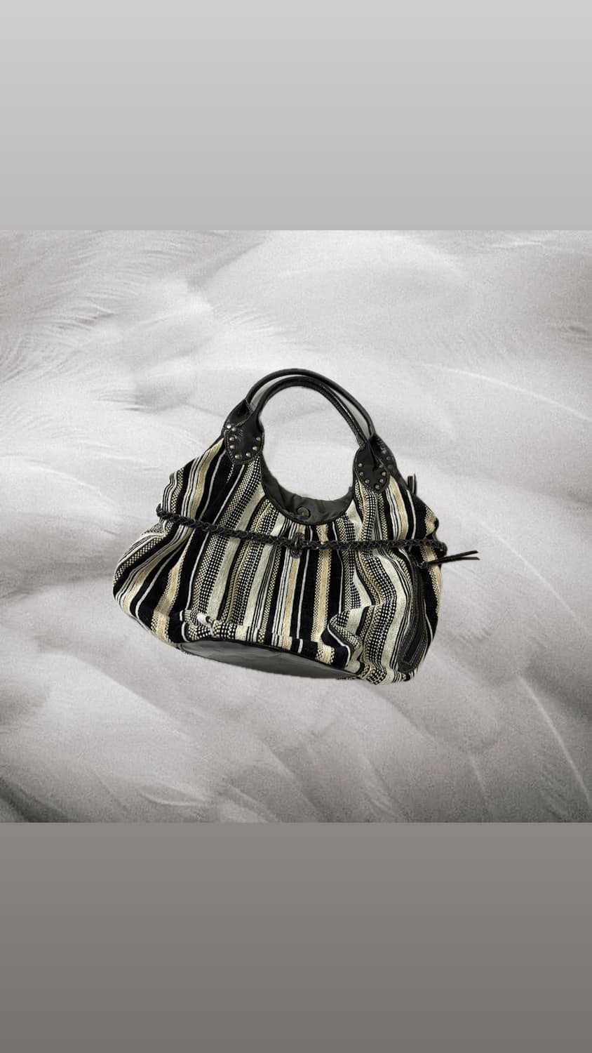 Vtg stripe bag (헤짐 있음) 상품이미지1