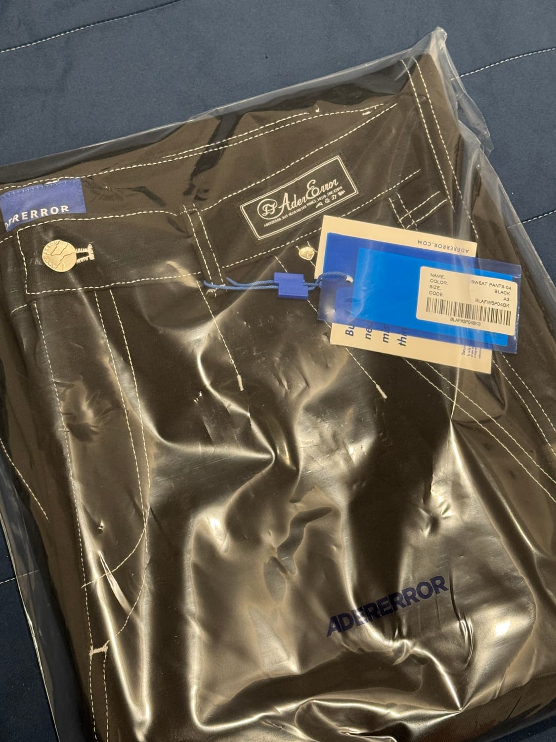 아더에러 플루익 로고 스웨트팬츠 새상품 상품이미지4