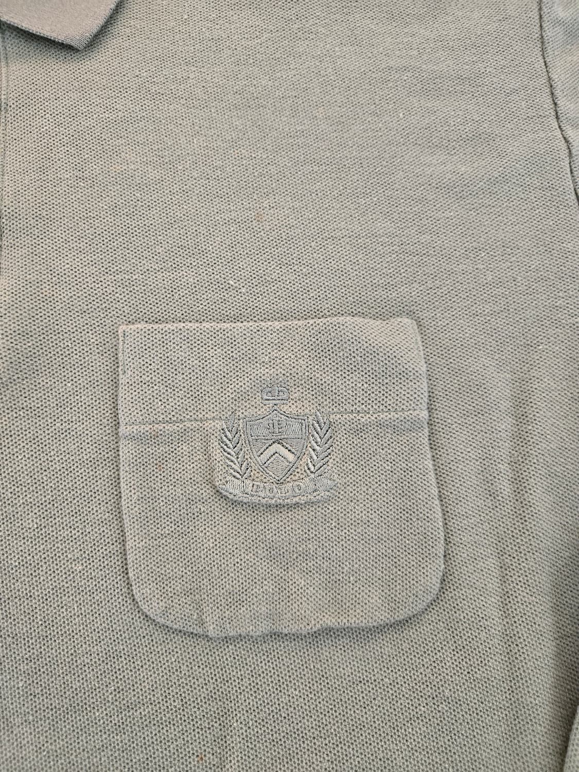 POLO 긴팔 폴로셔츠 그린 LL 상품이미지3