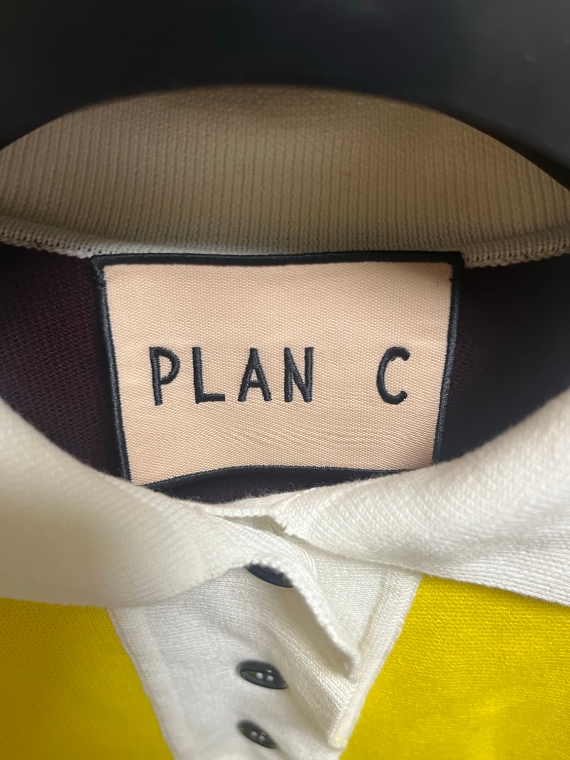 PLAN C 플랜씨 반팔 카라 니트 상품이미지3