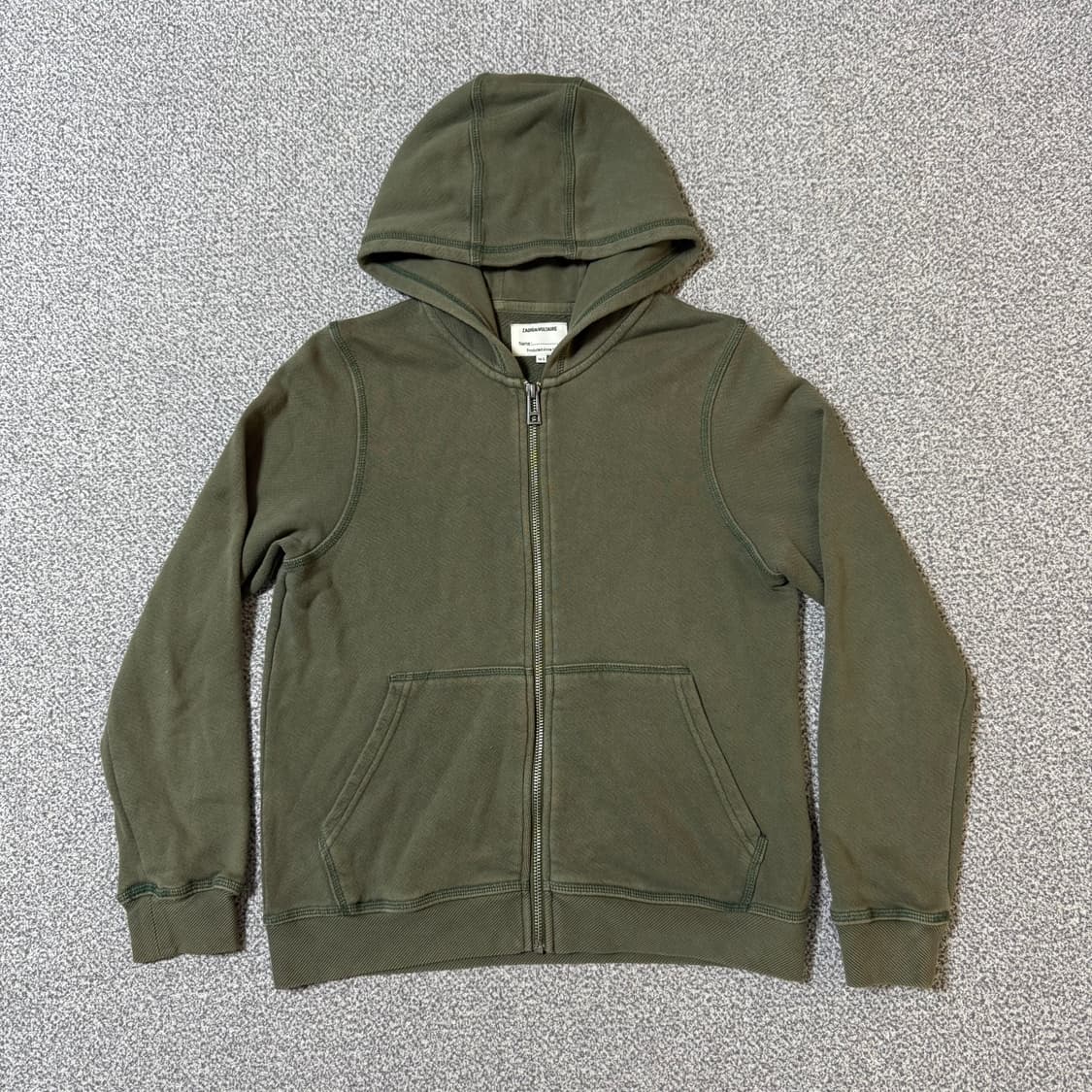 쟈딕앤볼테르 크롭 후드 집업 S 상품이미지2