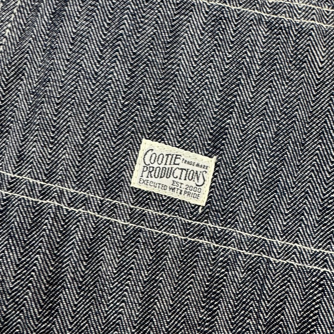 34 쿠티 프로덕션 헤링본 워크 팬츠 상품이미지4