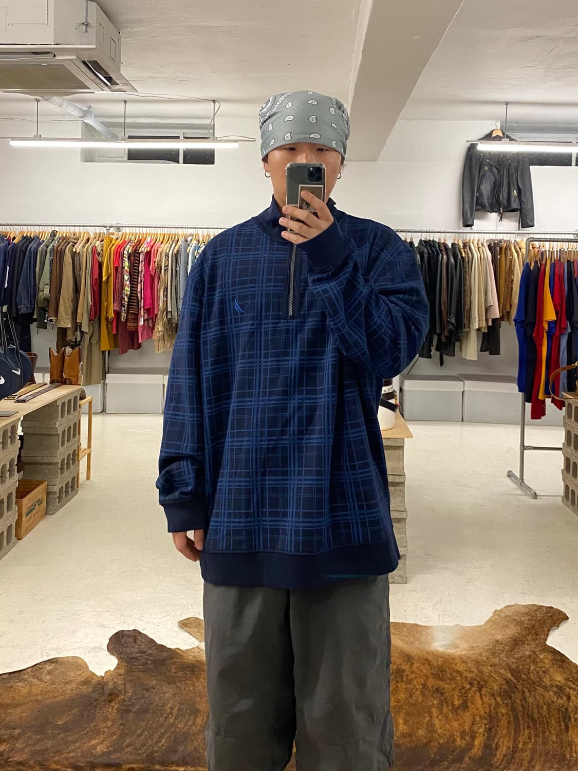 NAUTICA anorak sweat shirts 노티카 아노락 맨투맨 상품이미지1